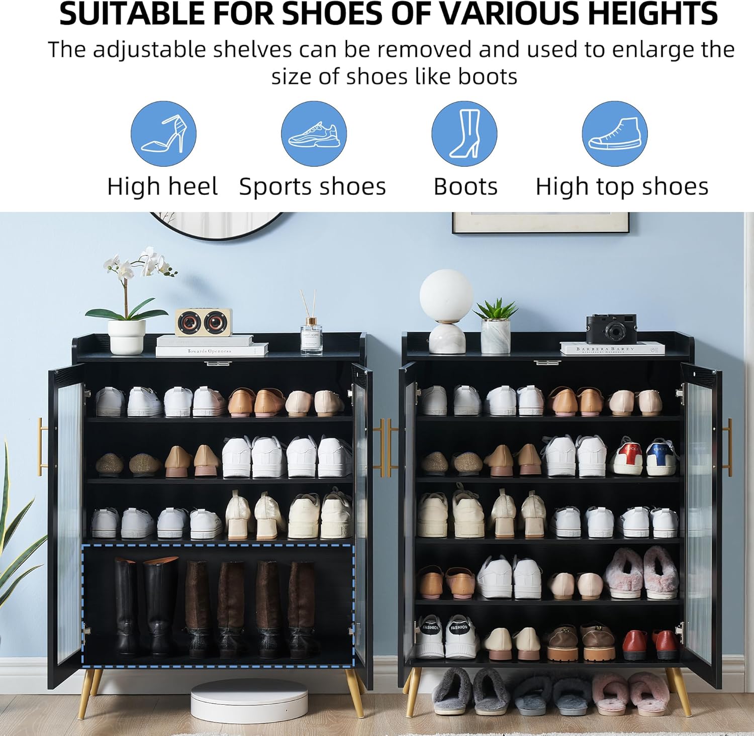 Qeetex LHF-DYQ-PHO-11JQ6YDR Shoe-Racks - View #4