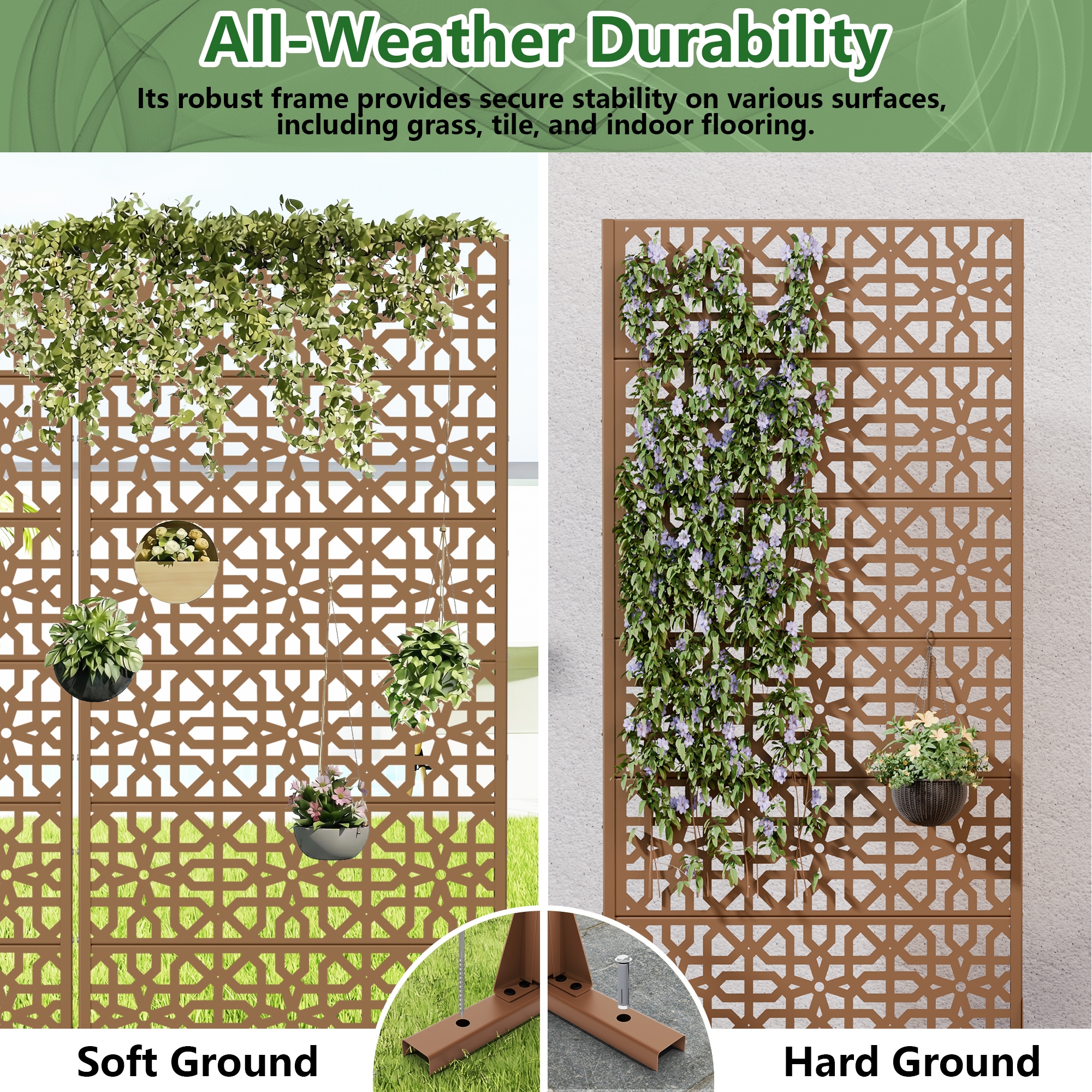 Misty Moon LW0406-SYJPF-C44 Outdoor-Privacy-Screen - View #4