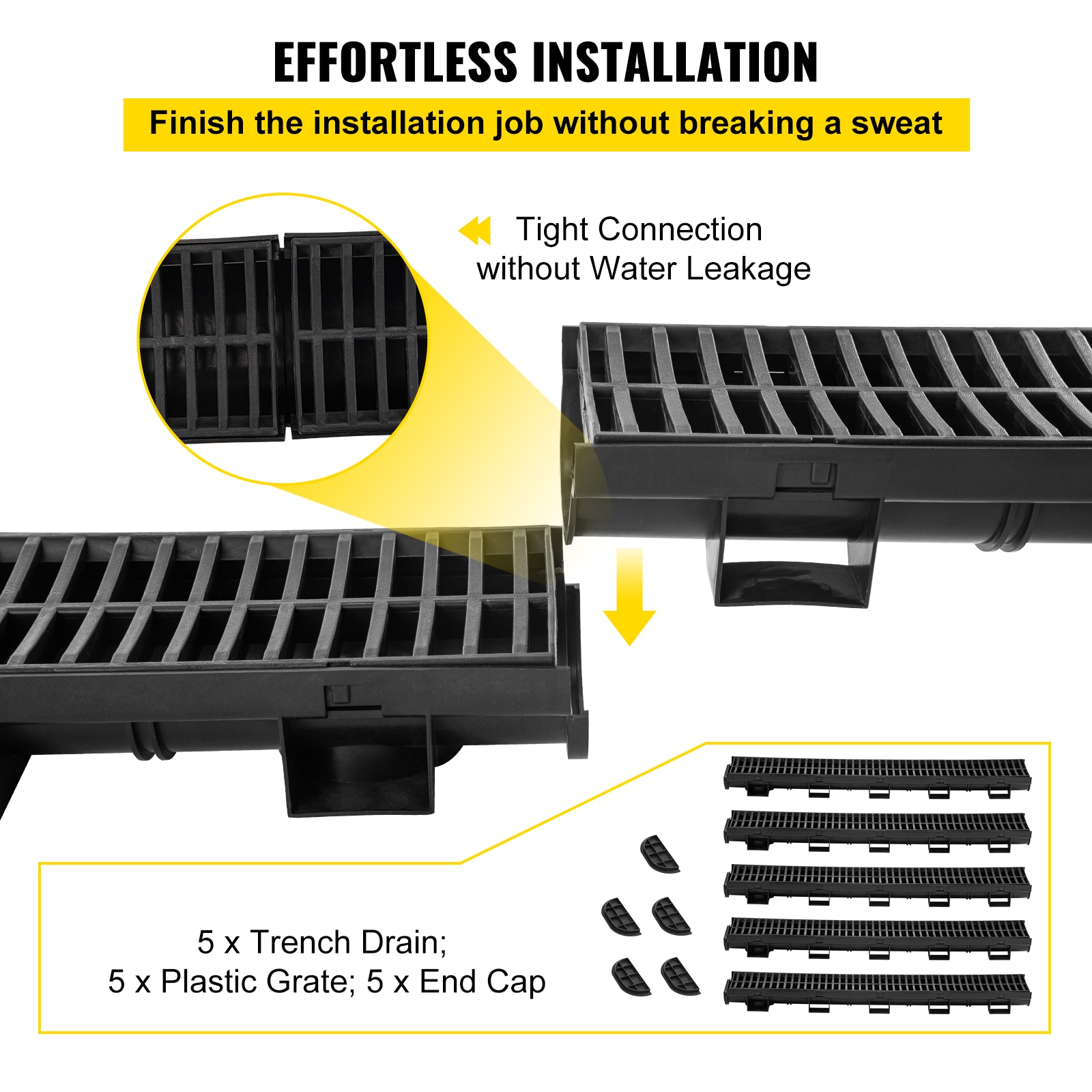 VEVOR PSLGM100455688EU5V0 Outdoor-Drainage - View #4