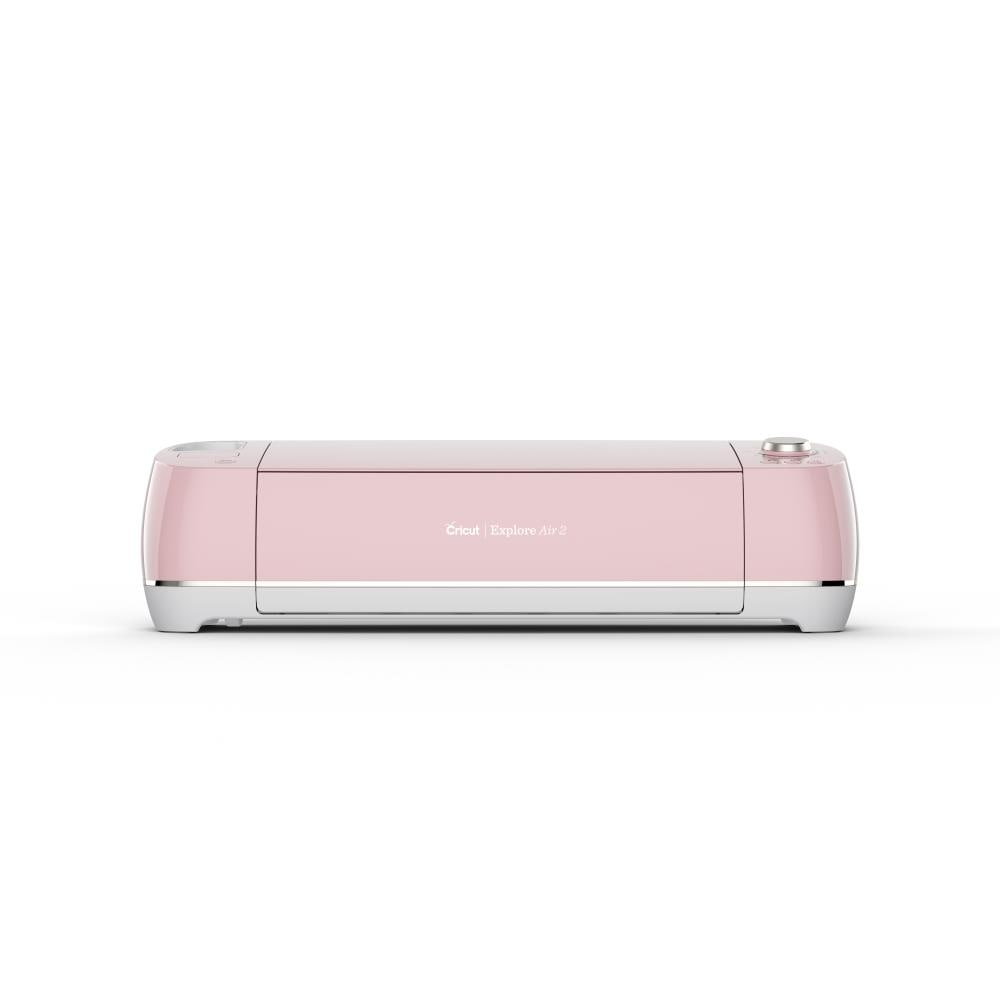 Cricut Explore Air 2 Rose Craft Cutting Machine - Cuts 100 Materials,  Fine-Point Blade, Premium Fine-Point Pen, LightGrip Mat, USB Cable, Power  Adapter in the Crafting Machines & Accessories department at
