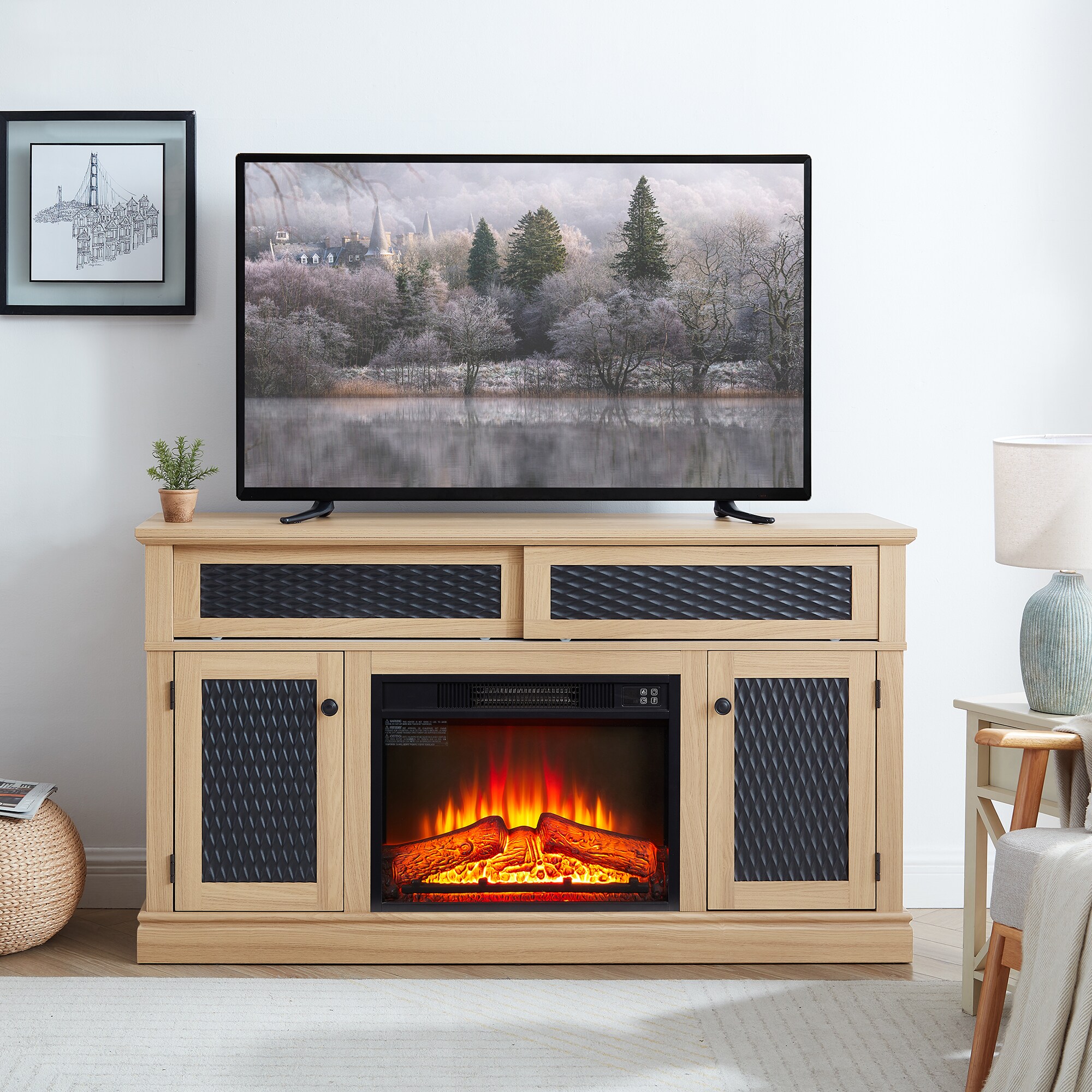 Bybafun YC1600081 Electric-Fireplaces - View #15