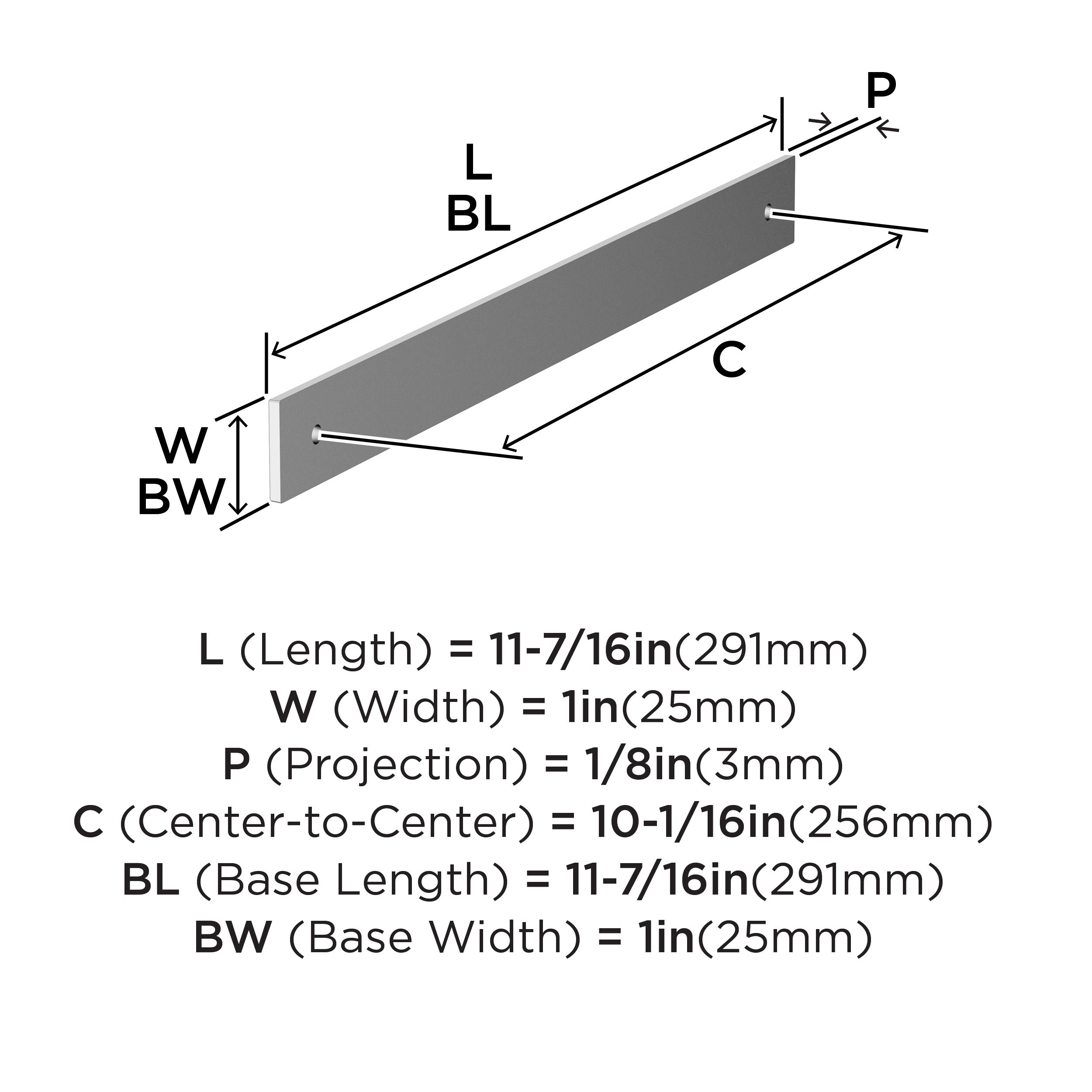 Amerock BP3776726 Drawer-Hardware - View #4