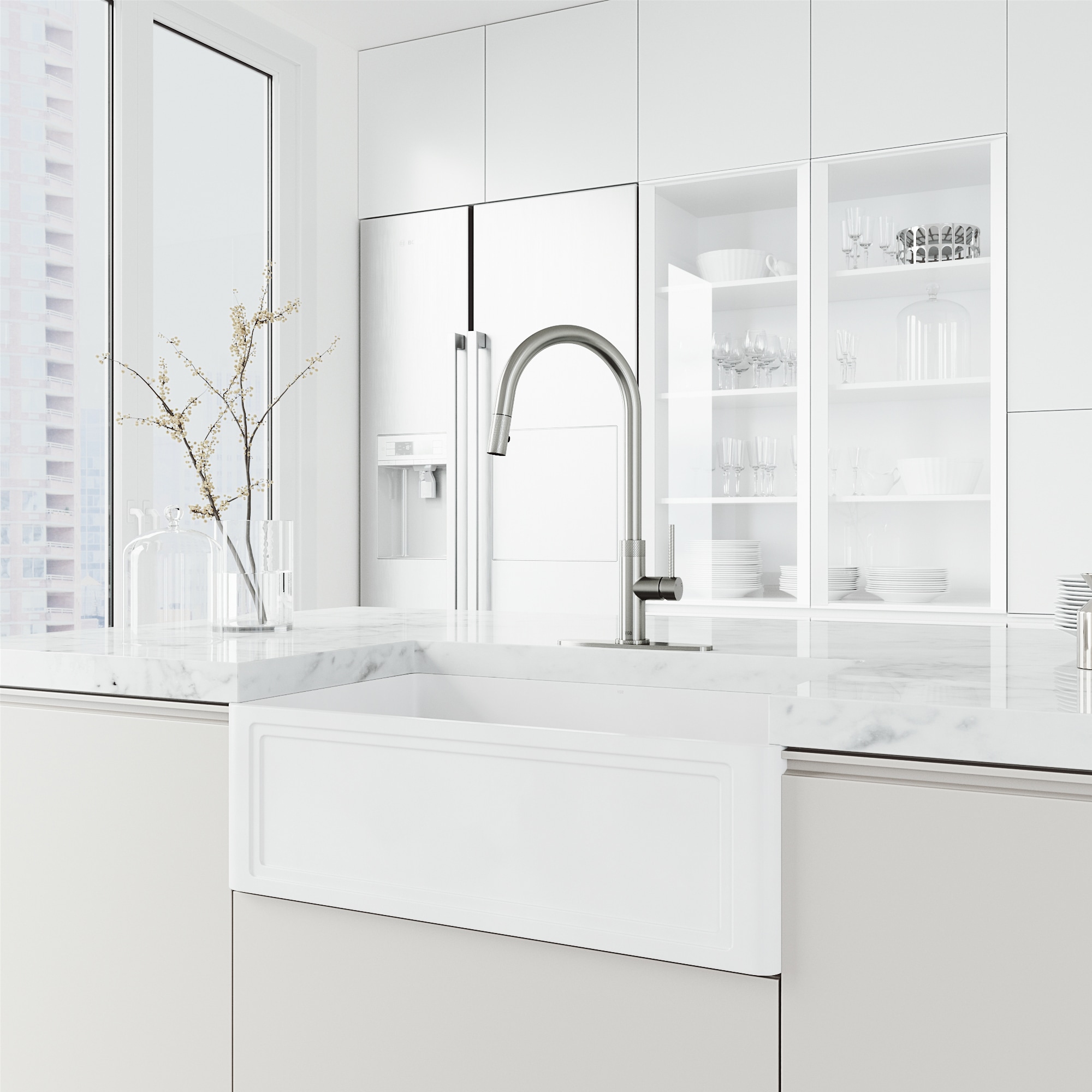 VIGO VG02033STK1 Kitchen-Faucets - View #7