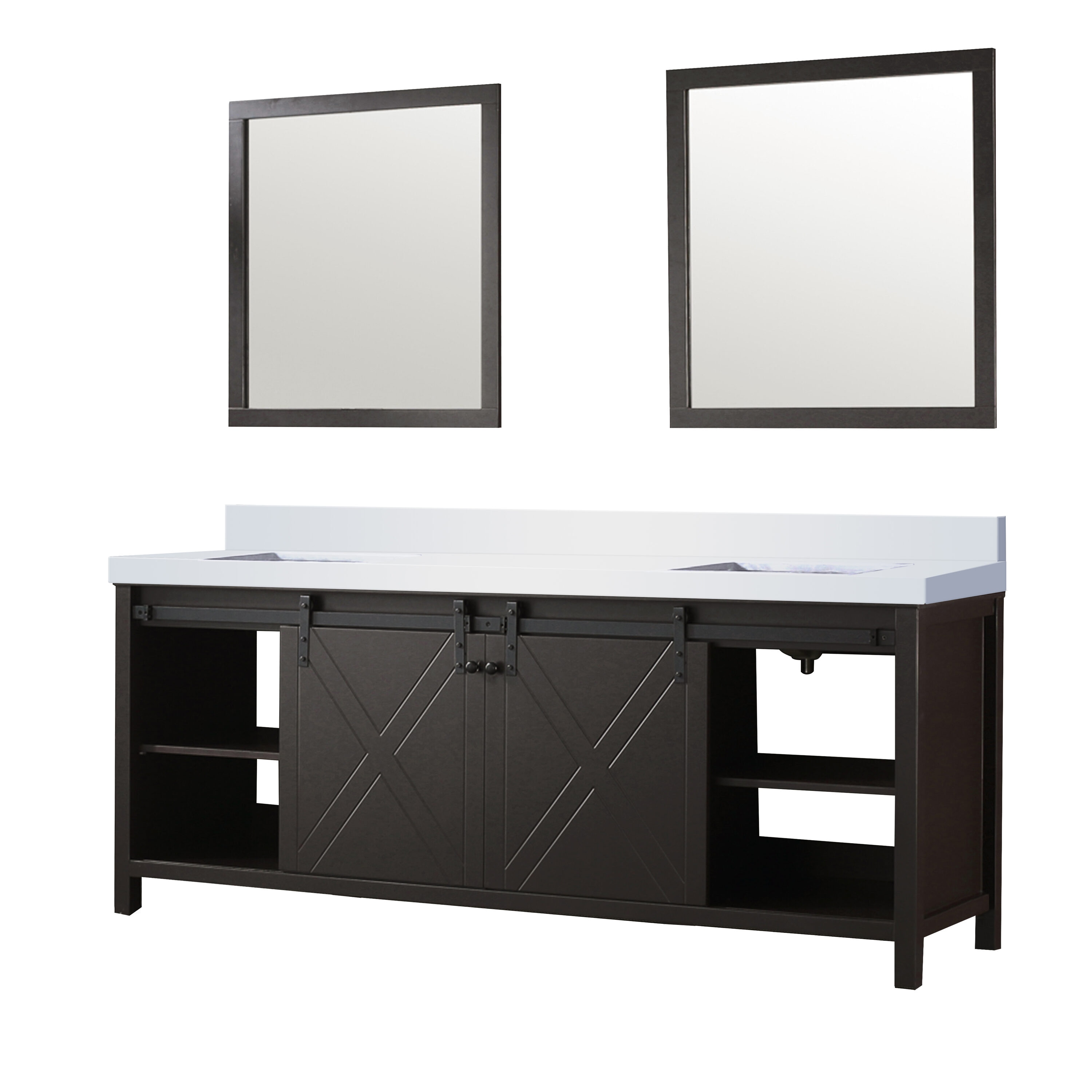Lexora LVM84DC310 Bath-Vanity-Combo - View #5