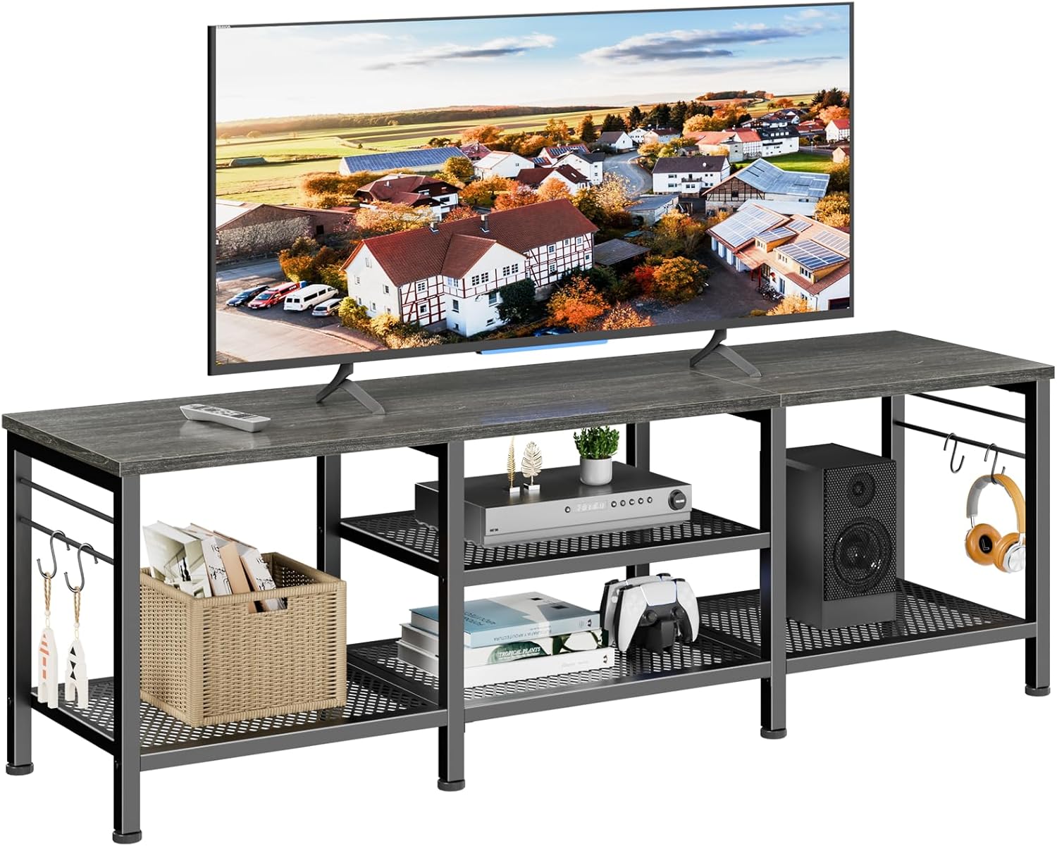Furologee 63 Inch TV Stand for TVs up to 70 Inch