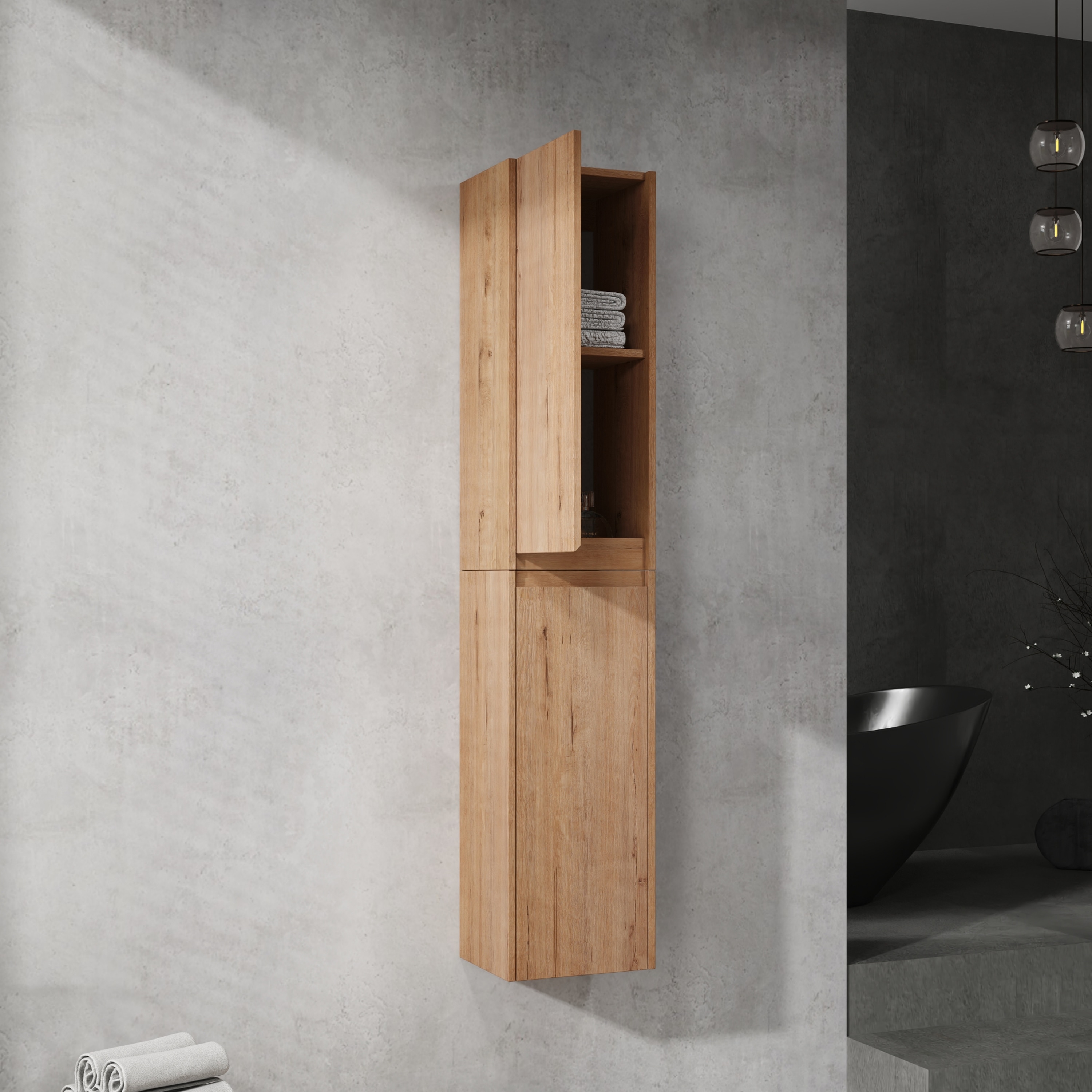 GDFStudio 325583 Bathroom-Wall-Cabinets - View #5