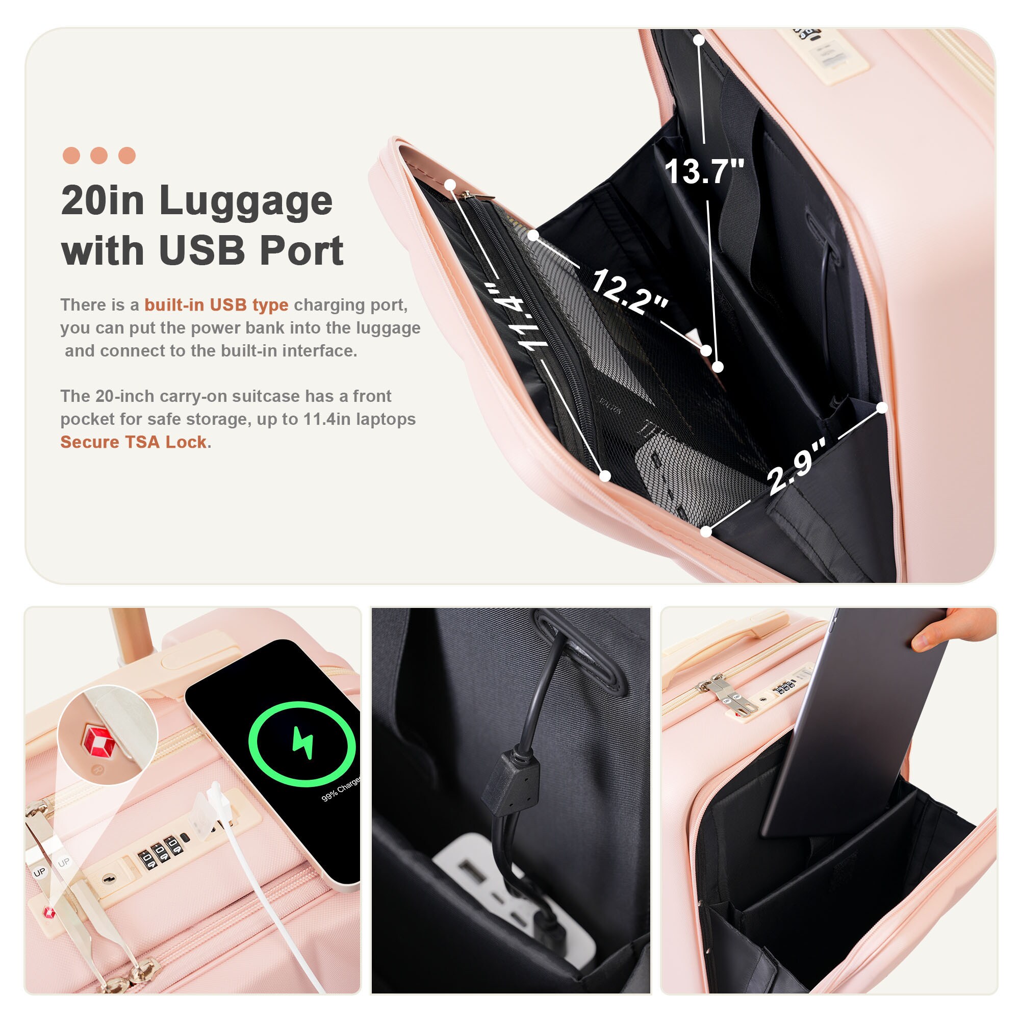 SINOFURN SYD9600005PK Luggage-And-Luggage-Sets - View #8