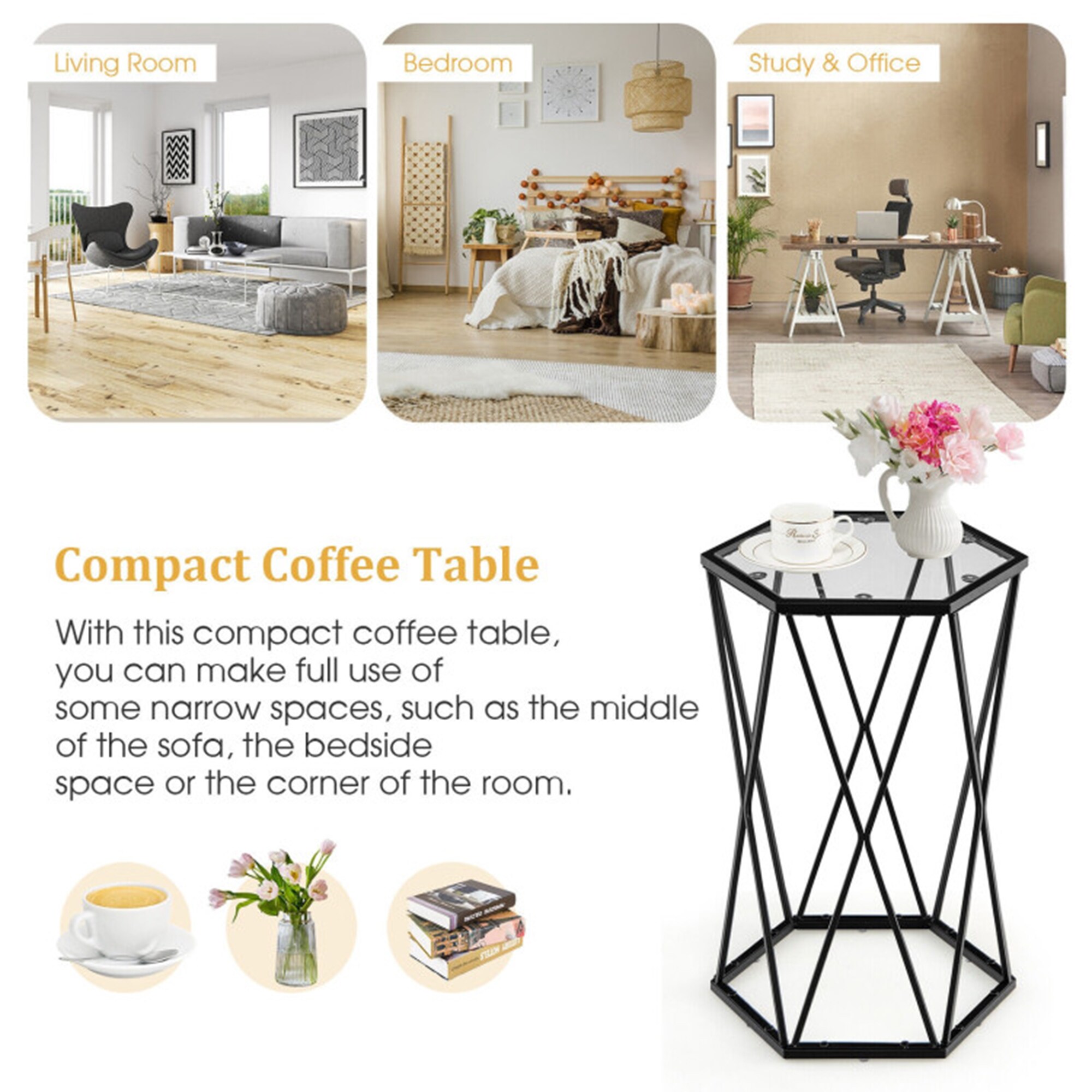 Clihome BH-WF192555AAB End-Tables - View #10