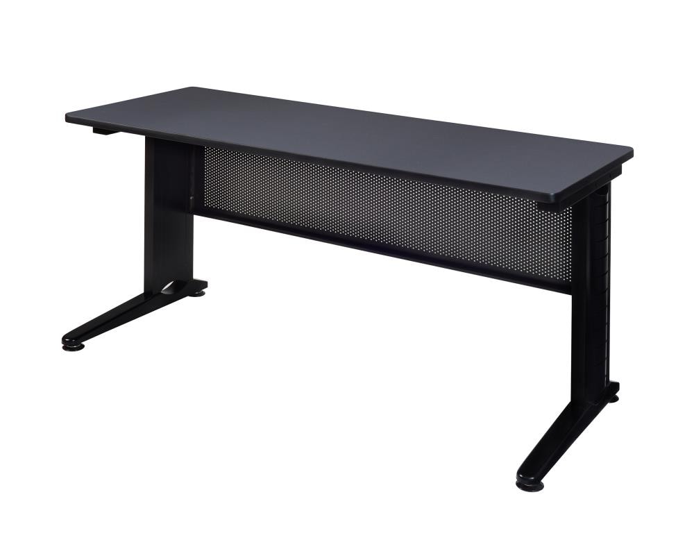 Regency MFTT6624GY Fusion Gray 4-Person Training Table (66-in W x 29-in H)