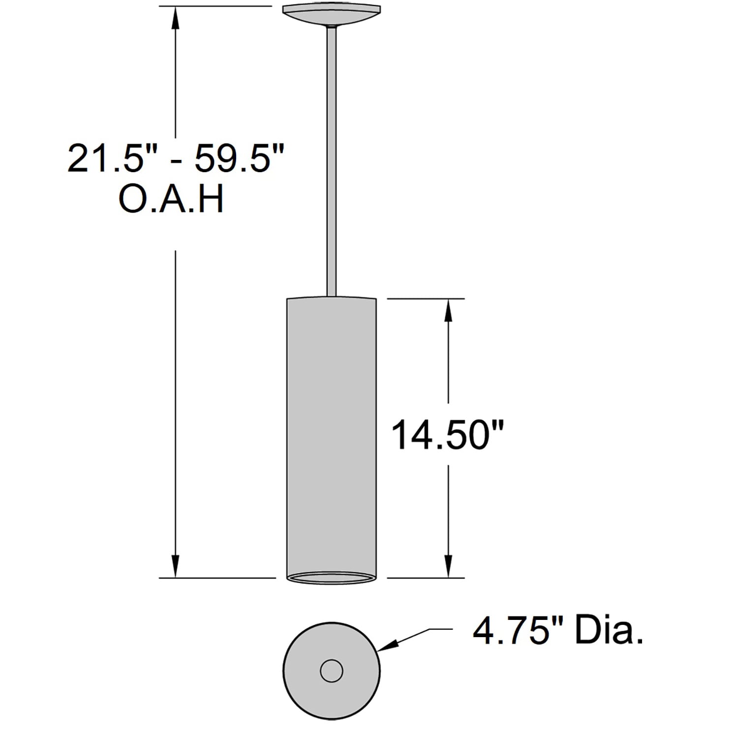 Access Lighting 29002LEDDLP-MBL Pendant-Lights - View #2