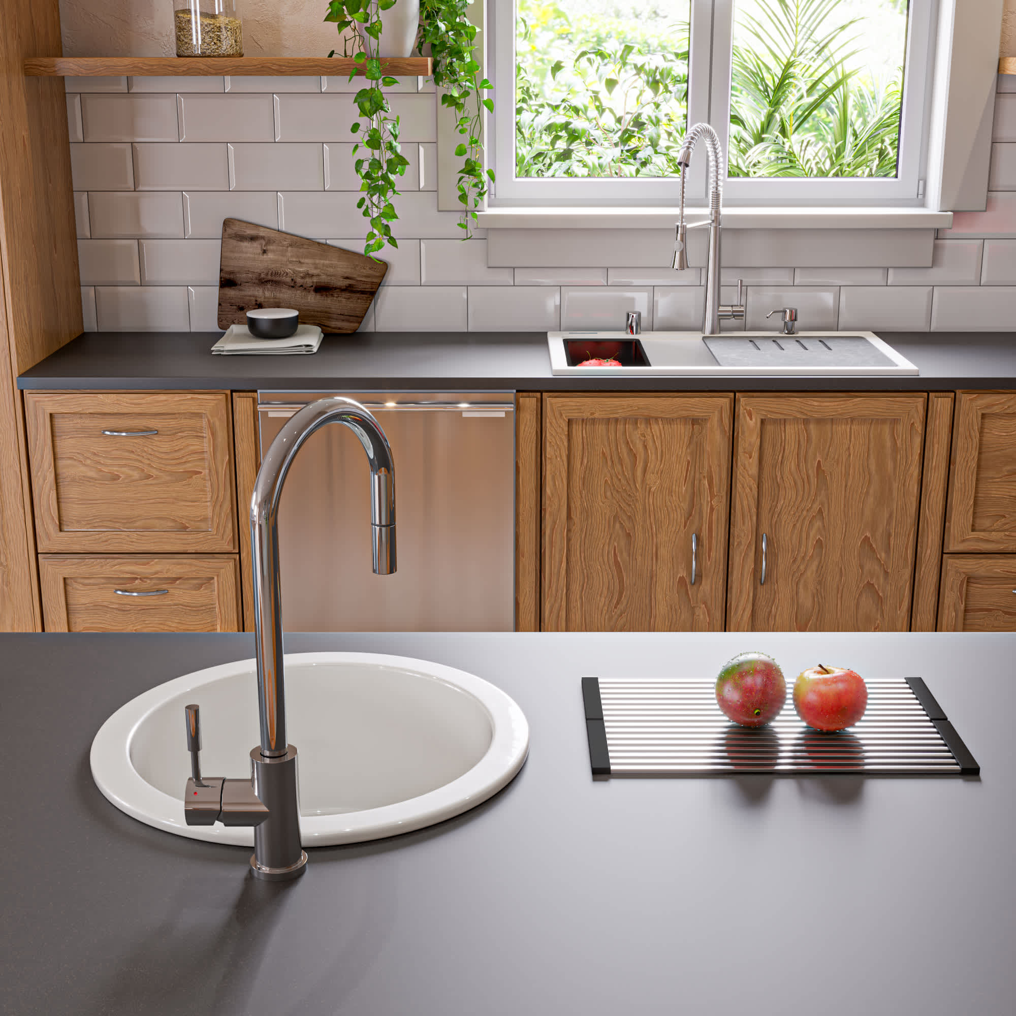 ALFI AB3418SBDI-W Kitchen-Sinks - View #8