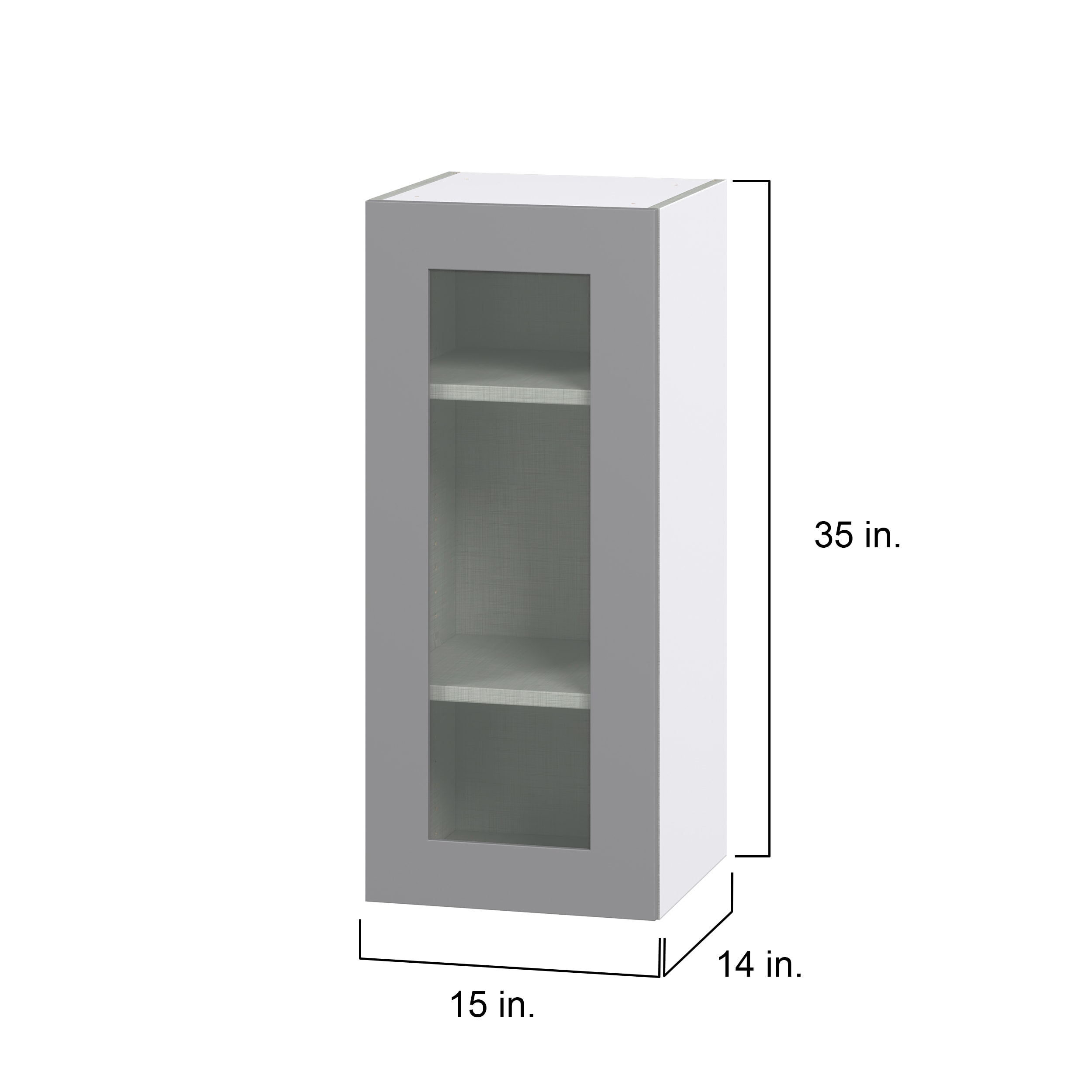 Hugo&Borg DSWG1535(L/R)-BM Cabinets-Kitchen - View #4