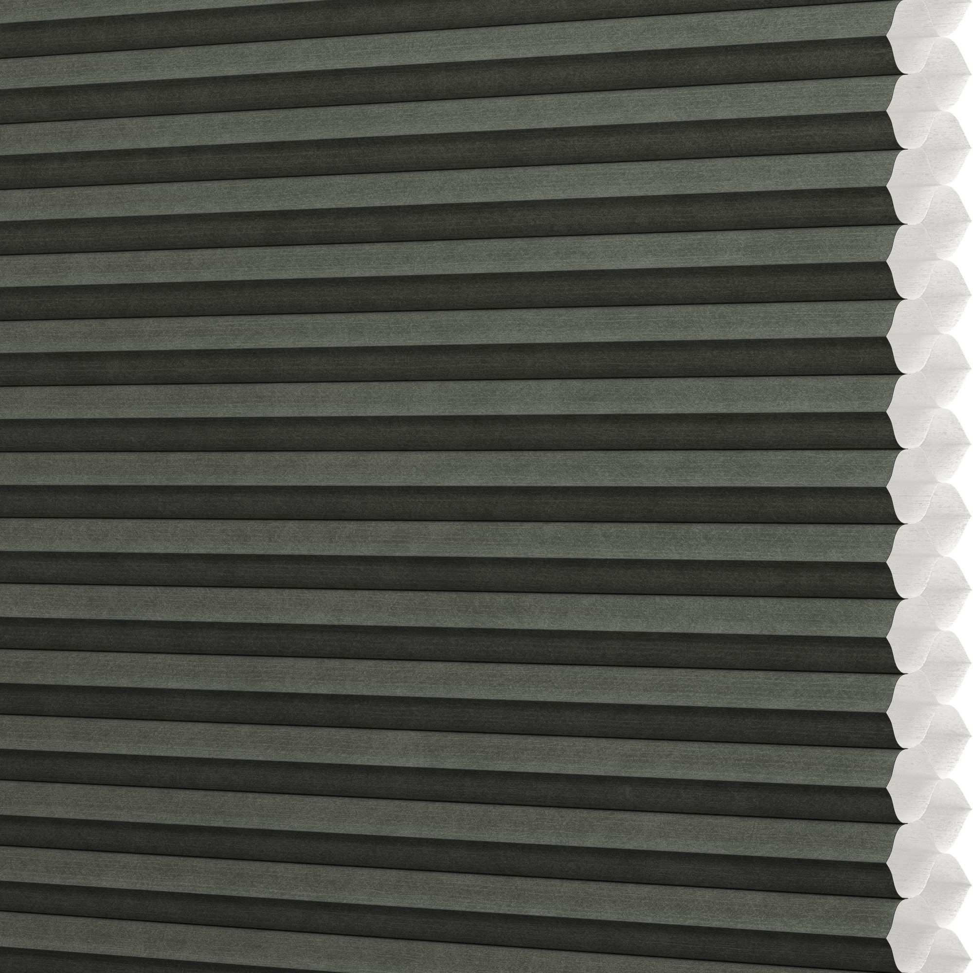 LEVOLOR 511452 Designer Colors Raven Light filtering Polycotton 1/2-in Double Designer Colors Cellular shade swatch