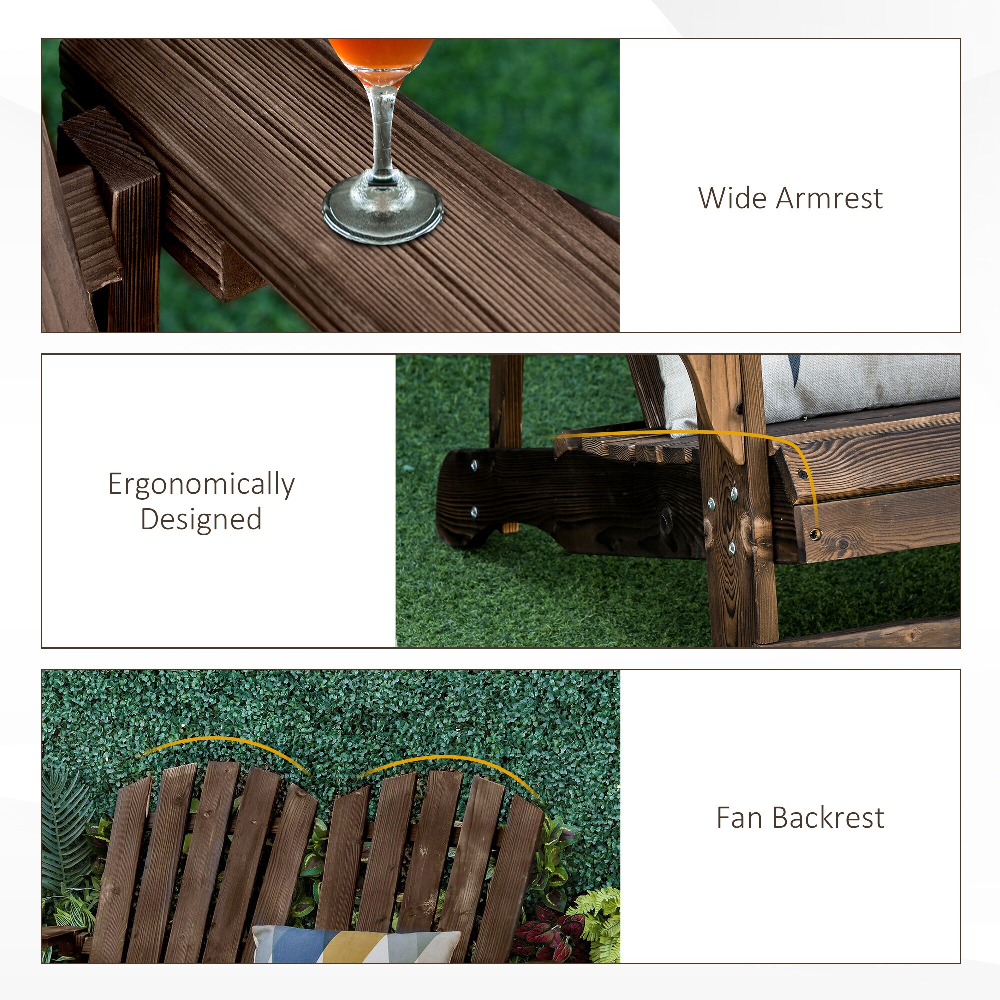 Outsunny 84B-497 Patio-Chairs - View #6