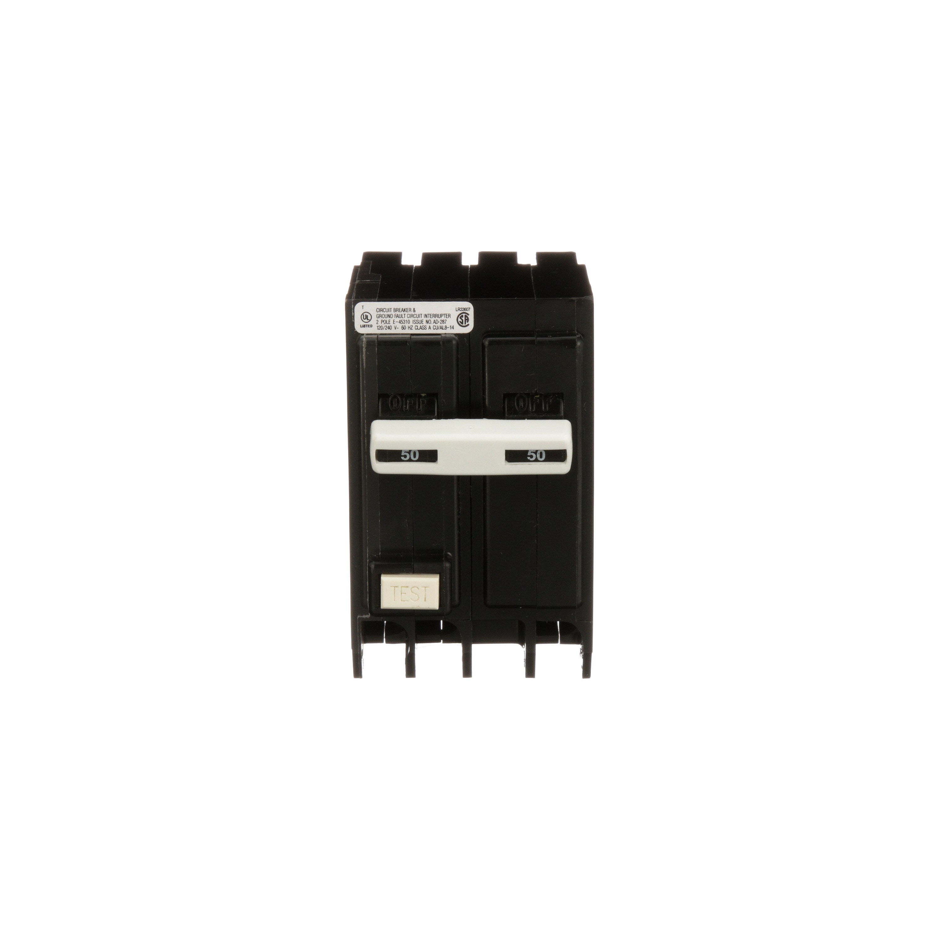 Eaton 20-amp 2-Pole Gfci Circuit Breaker In The Circuit Breakers ...