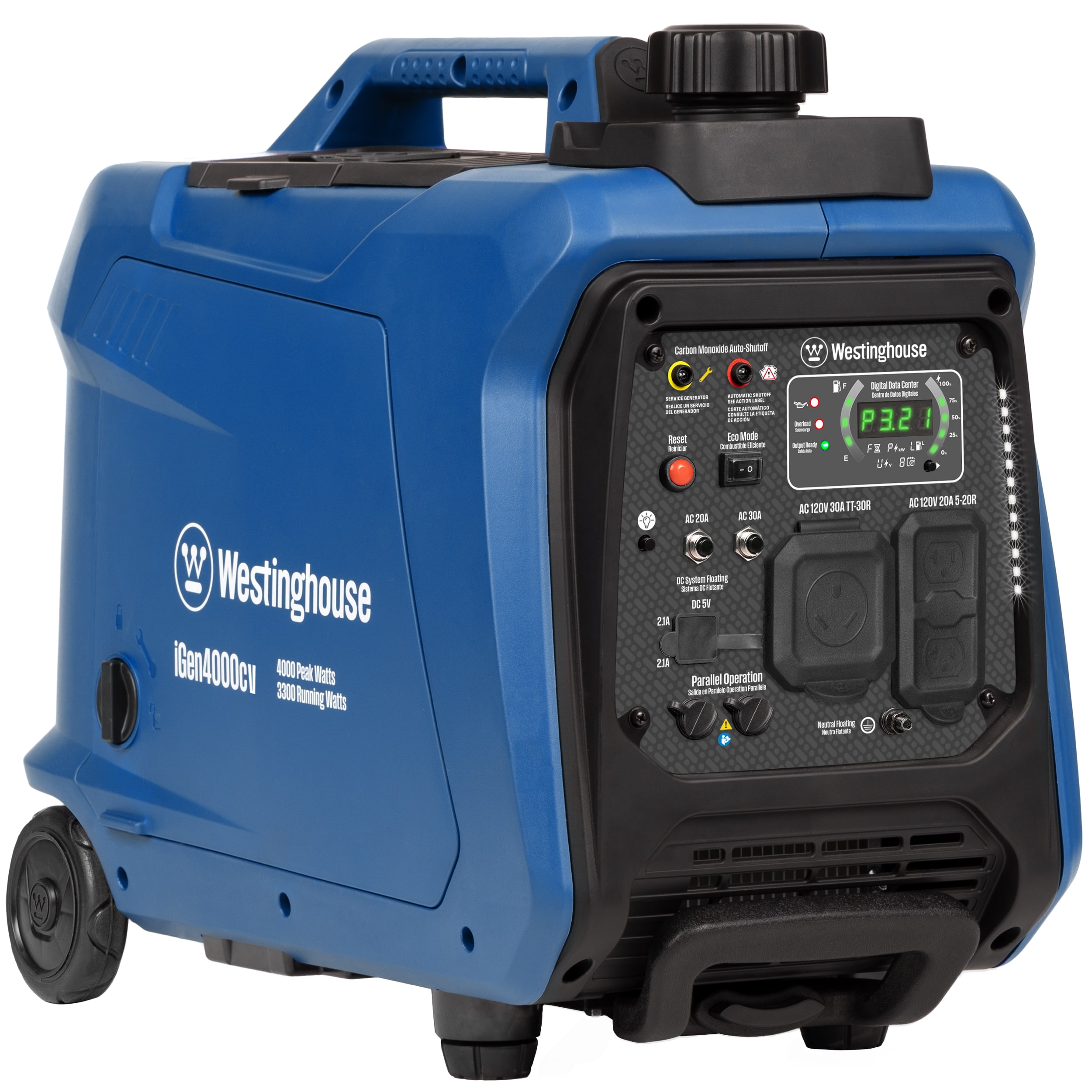 Westinghouse iGen4000cv Recoil Start 4000-Watt Single Fuel (Gasoline) Inverter Generator IGEN4000CV Sansujyuku sansujyuku.com