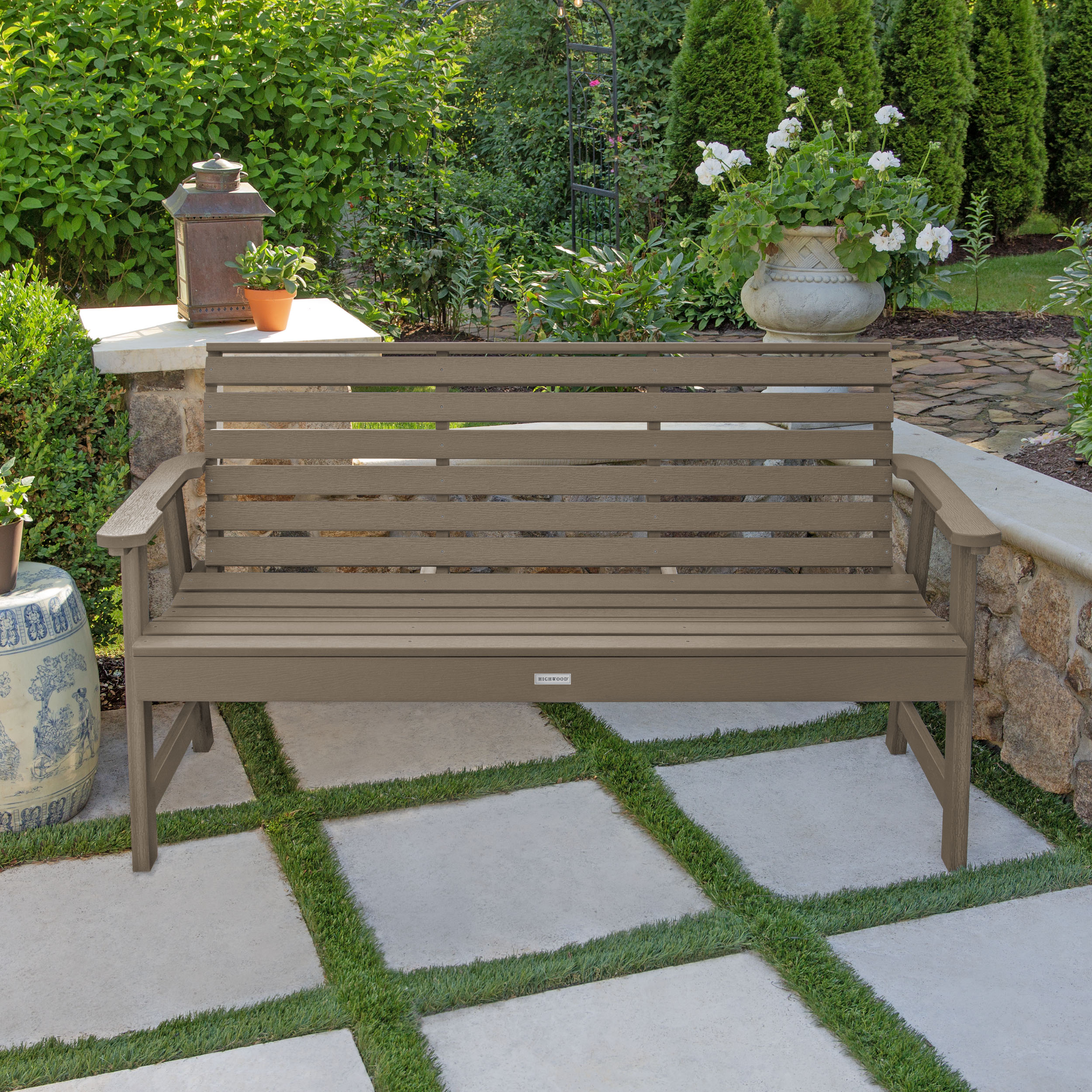 highwood AD-BENW3-WBR benches - View #2