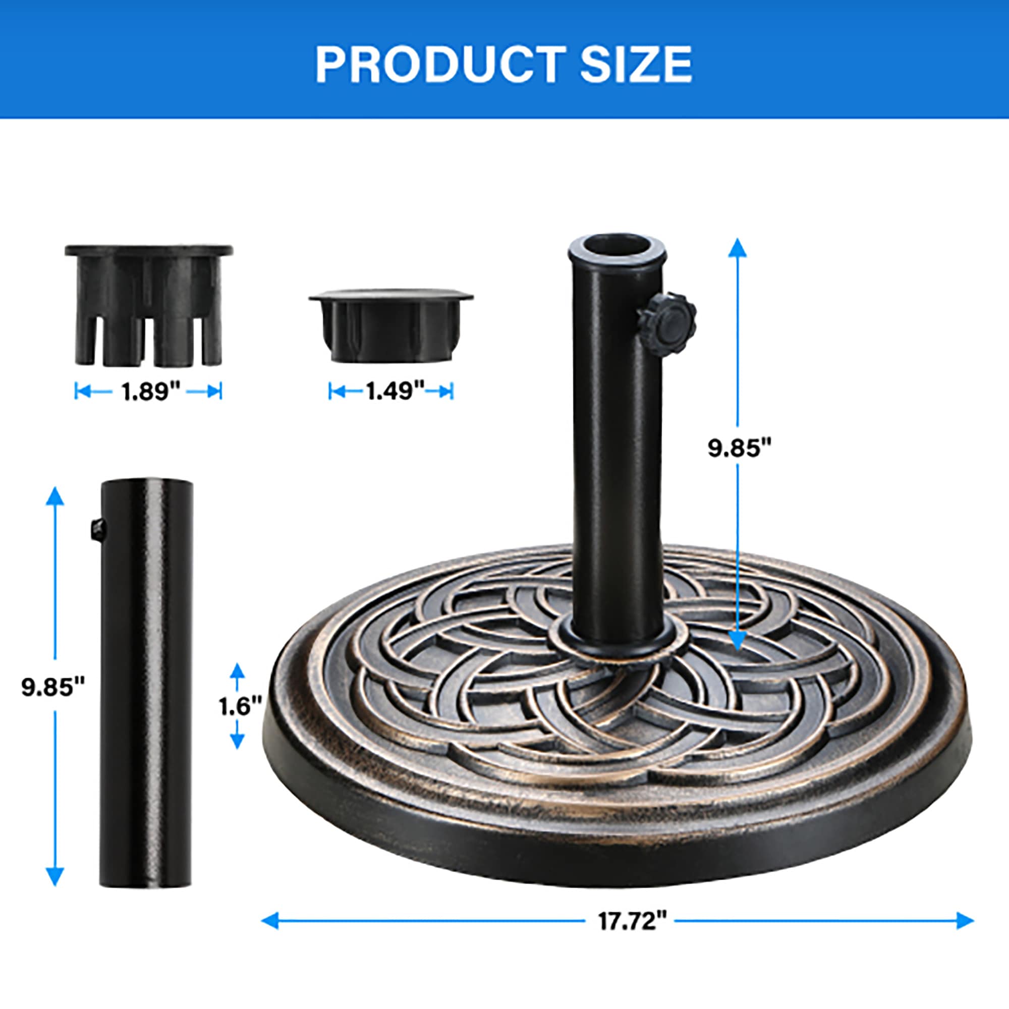CASAINC EDWF22001 Umbrella-Bases - View #3