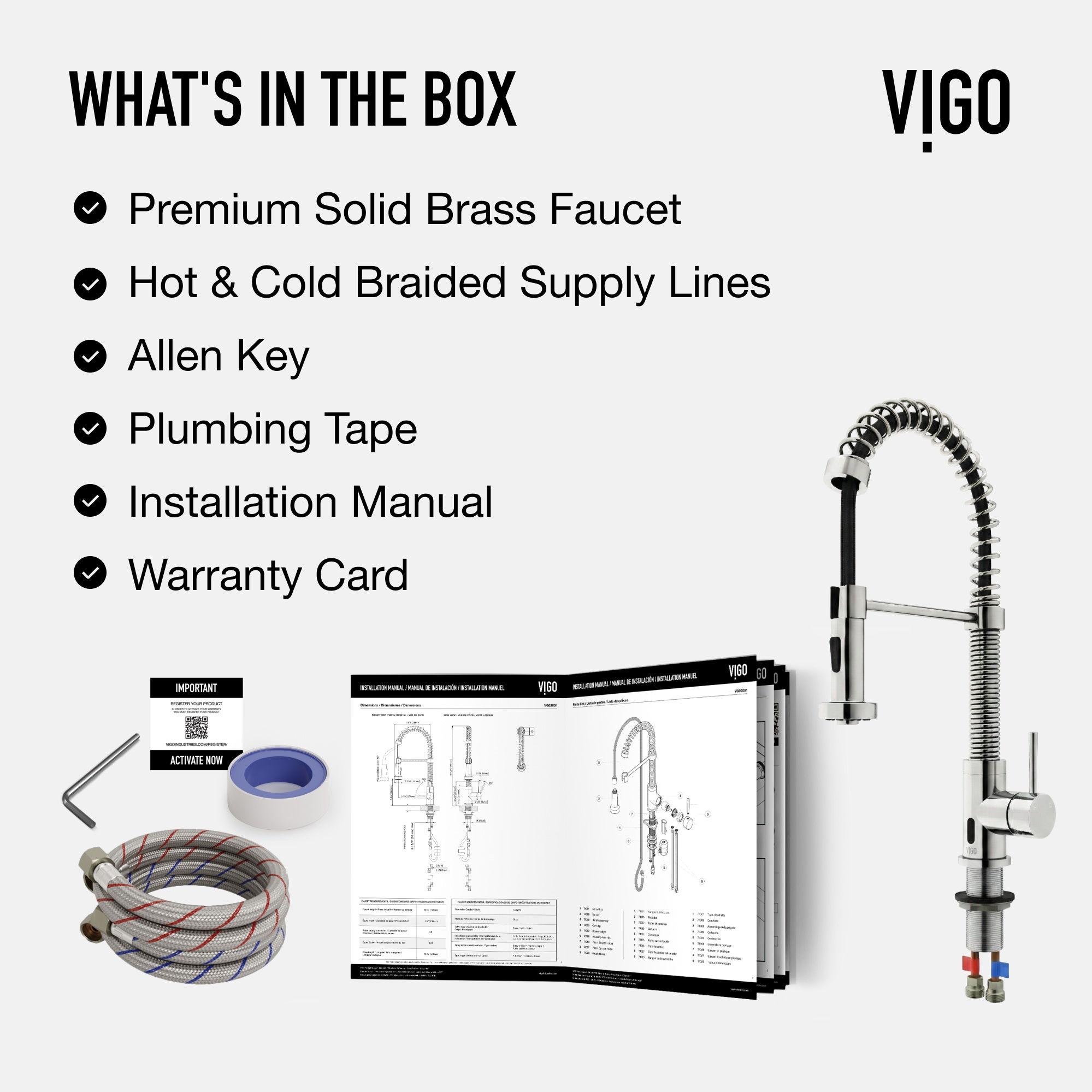 VIGO VG02001CHS Kitchen-Faucets - View #6