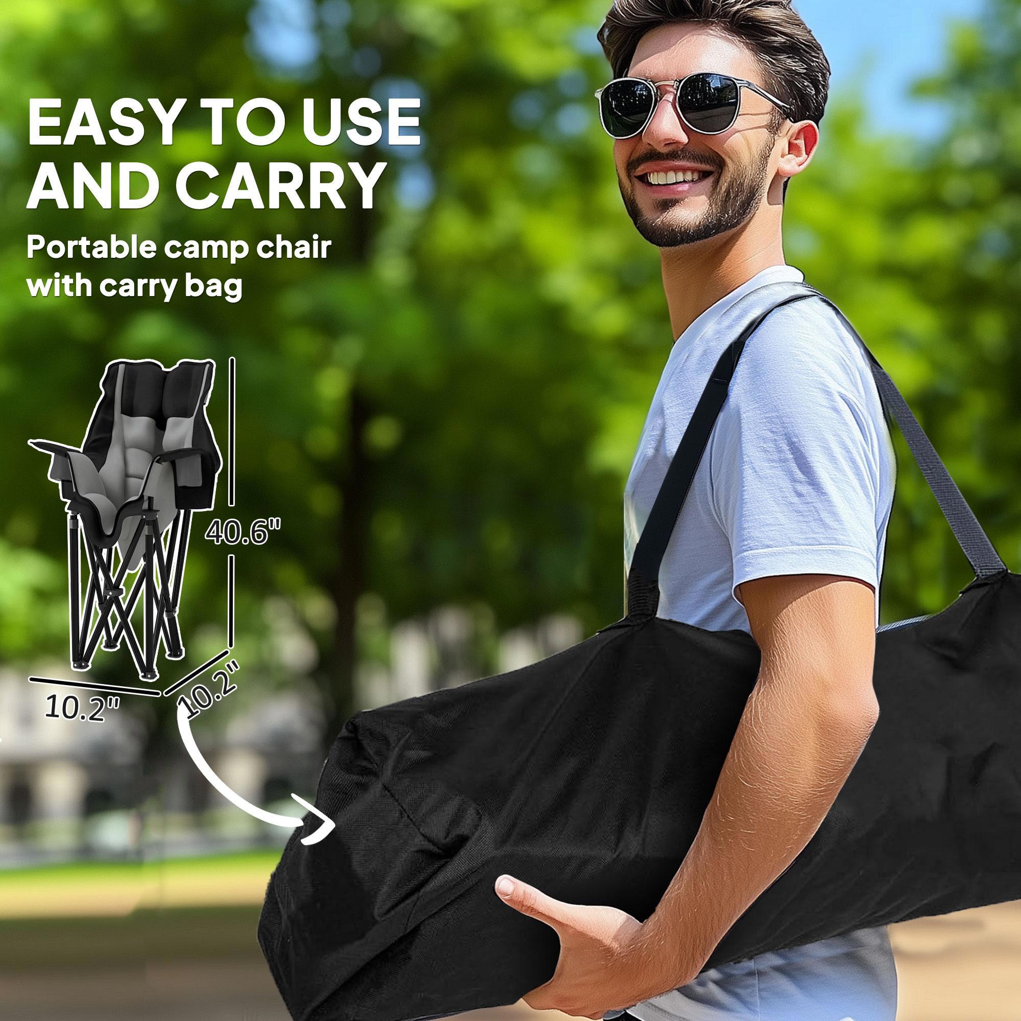 CIPACHO 711648500592 Beach-Camping-Chairs - View #4