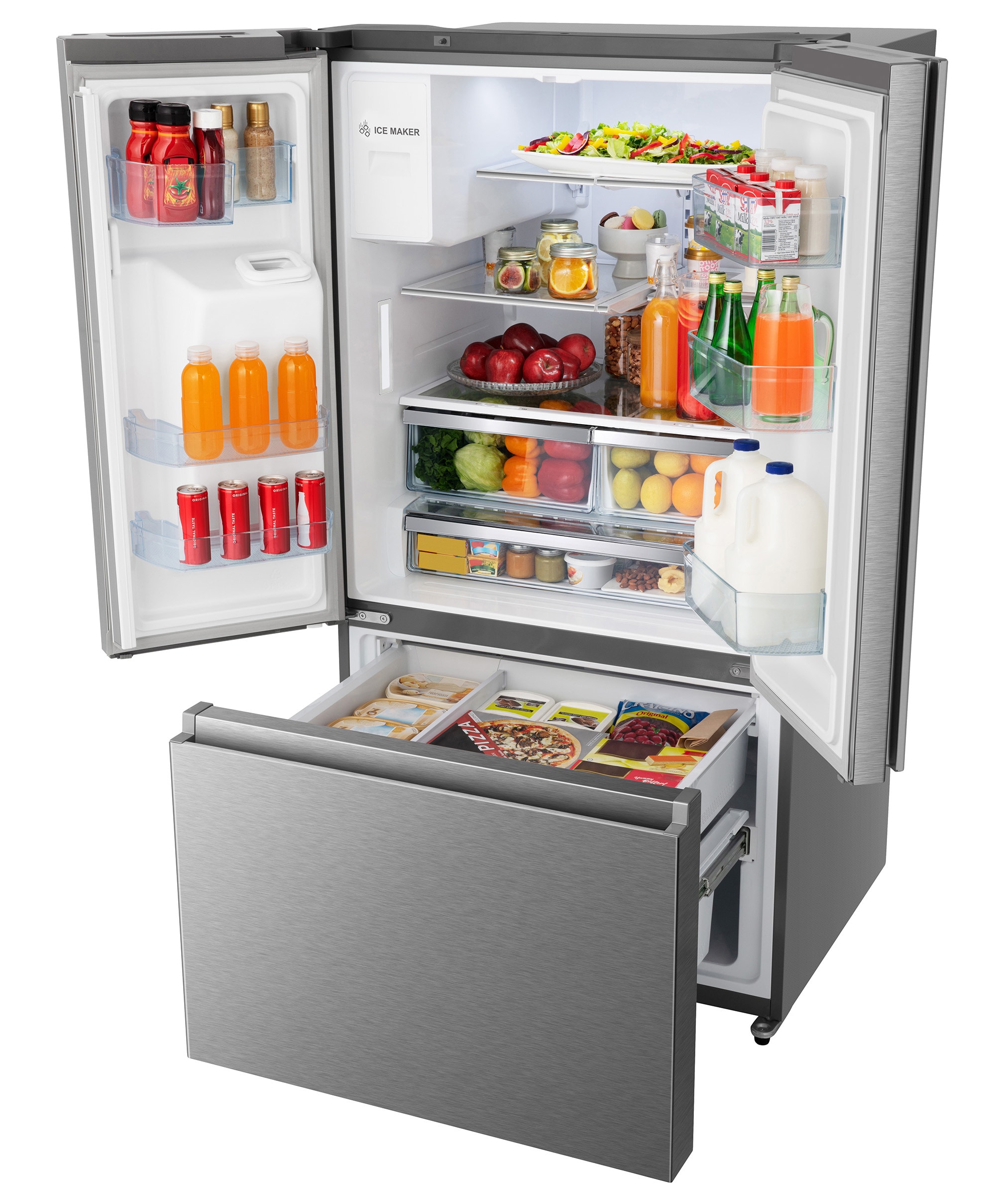 Réfrigérateur multiportes 596 litres HISENSE FMN544IFS - Conforama