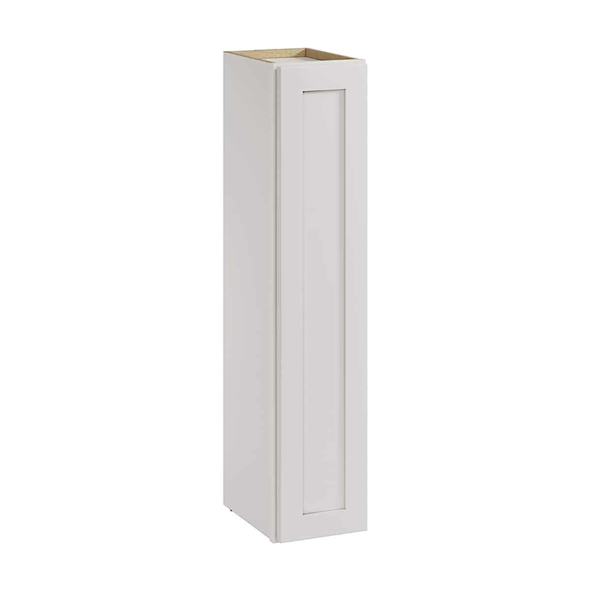 Whalen CLICK-IT LWSCLICK-42G Windsor Lane 9-in W x 42-in H x 12-in D Light Gray Birch Wall Ready to assemble Plywood Cabinet (Raised Panel Shaker)