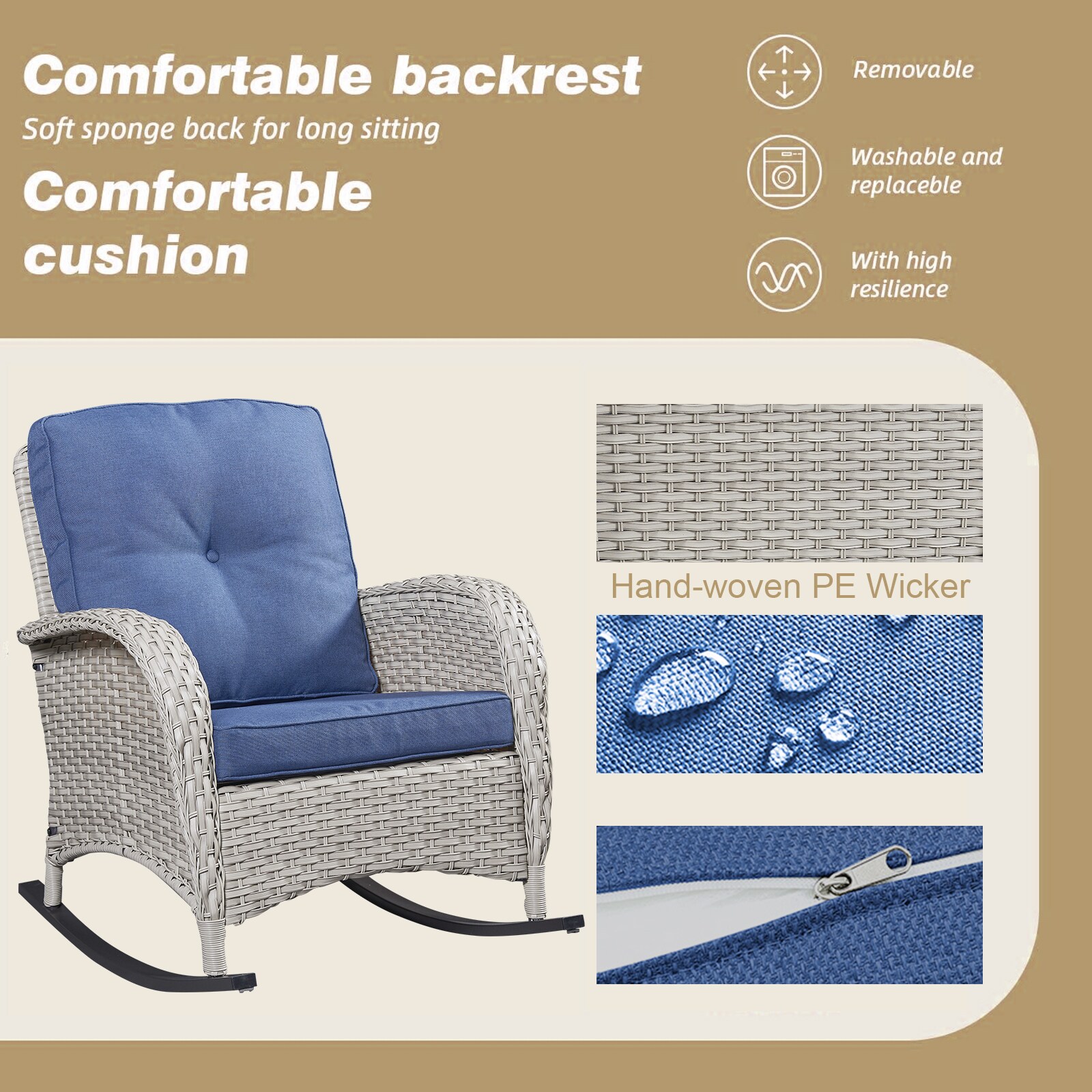 Jeehope PA043-1 Patio-Chairs - View #5