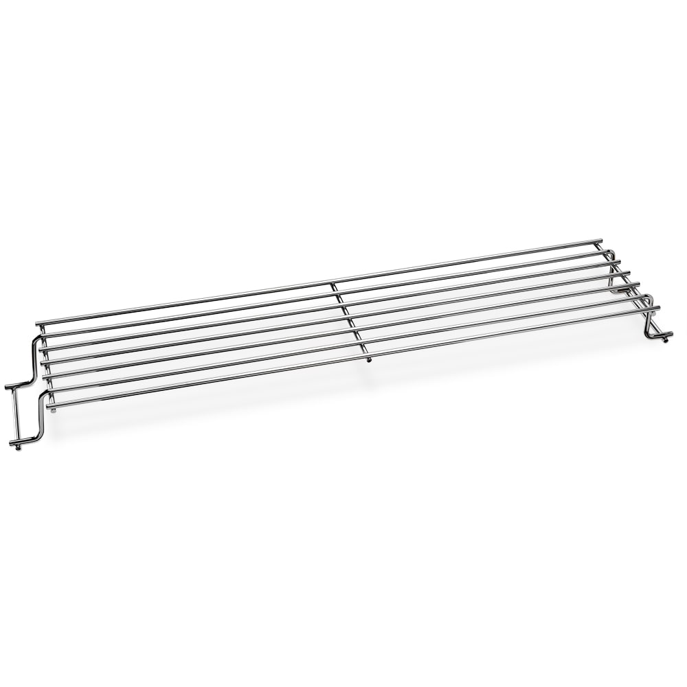 Weber 24.8-in X 4.6-in Rectangle Plated Steel Warming Rack In The Grill 