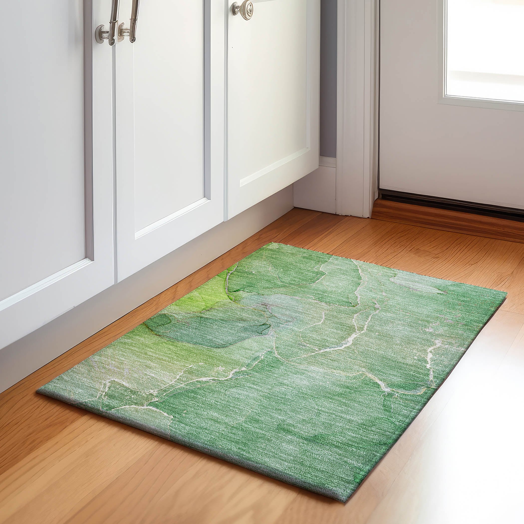 Addison Rugs AMF529CH20X30 Mayfield AMF529CH 2 x 3 (ft) Loomed Polyester Chocolate Rectangular Indoor Abstract Machine washable Area rug