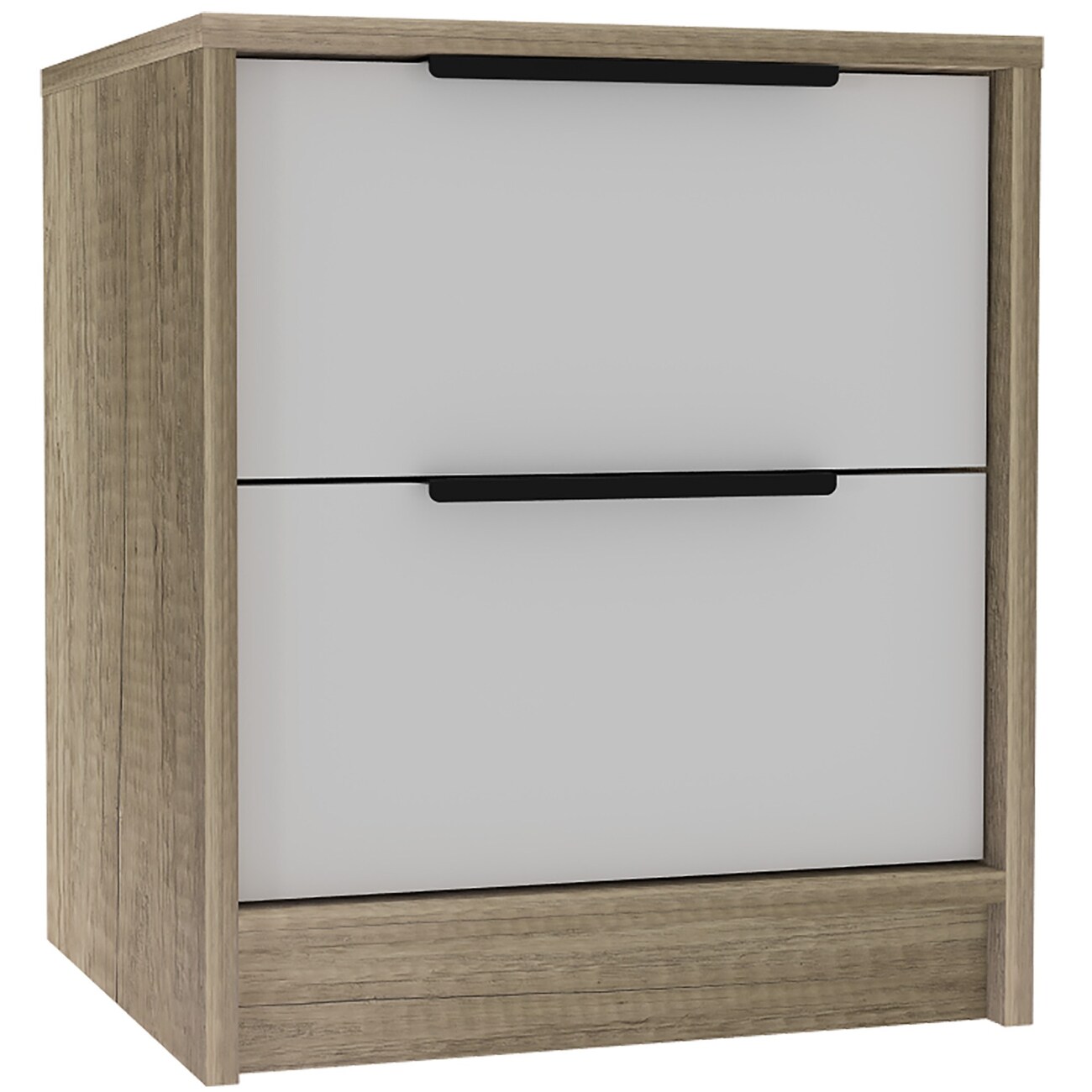 HomeRoots 4000453292 Light Oak Nightstand