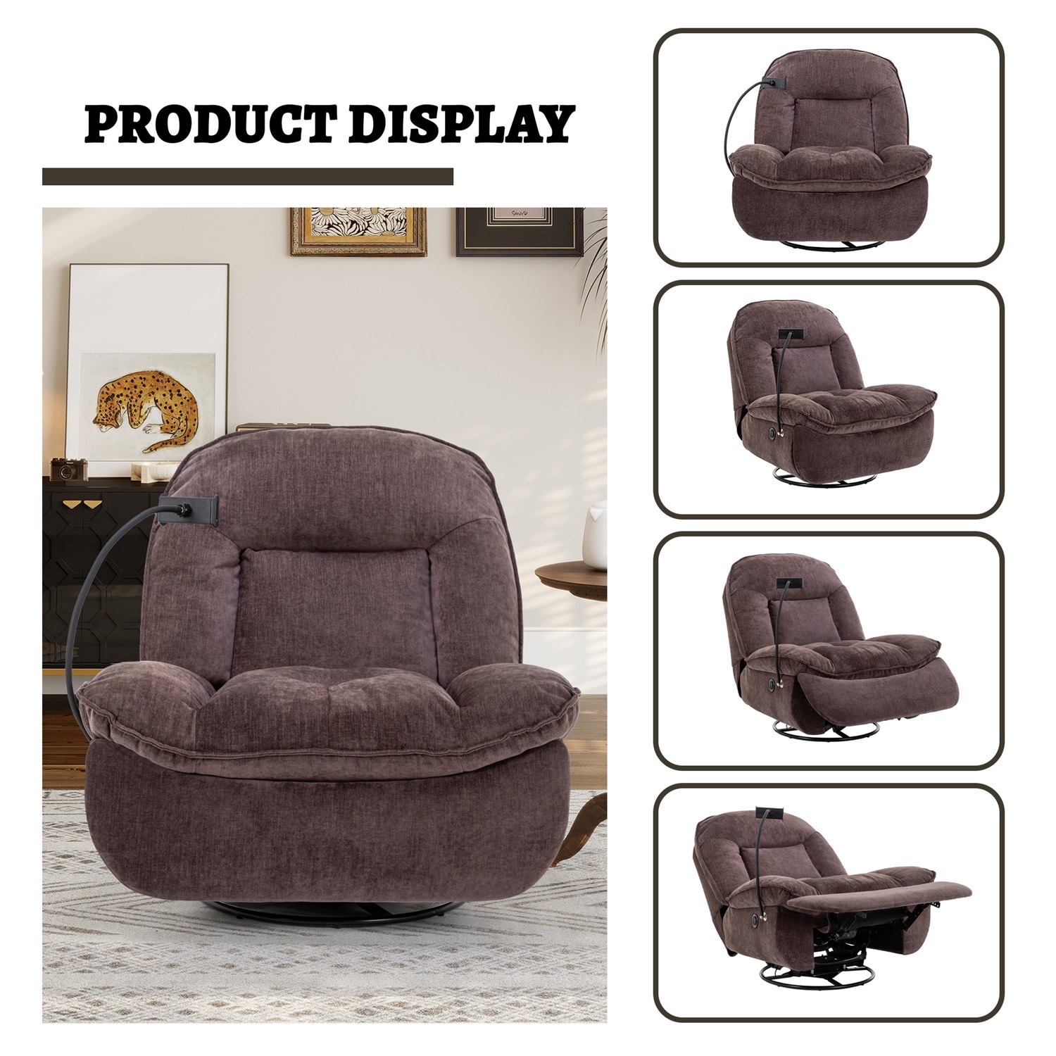 Mondawe MO-QN8050-BR recliners - View #2