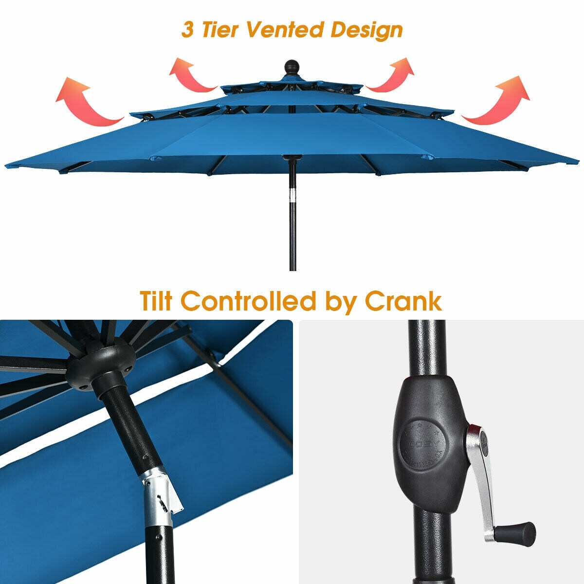 WELLFOR TDG10817MS Umbrellas-2 - View #9