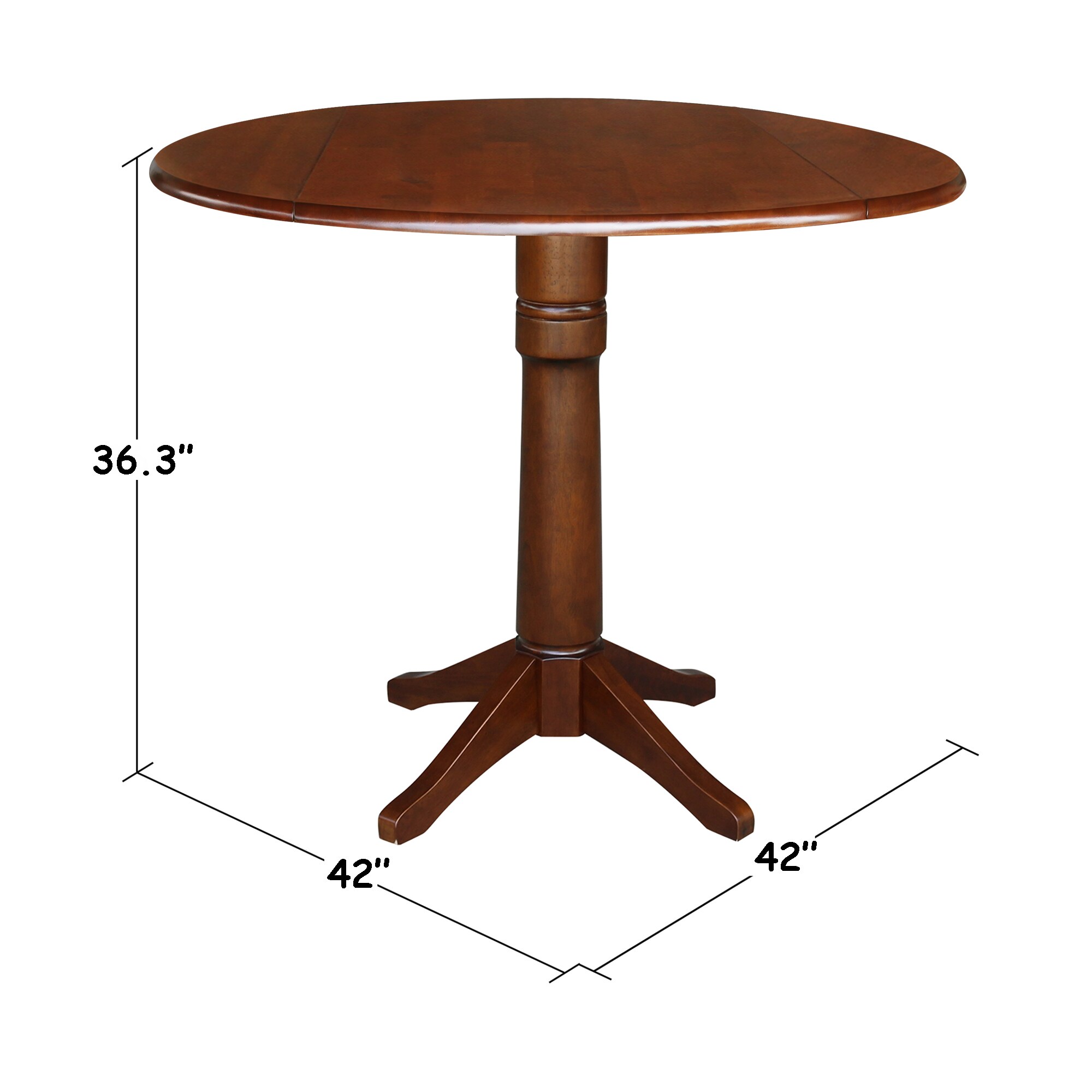 International Concepts K581-42DPT-27B-6B Dining-Tables - View #8