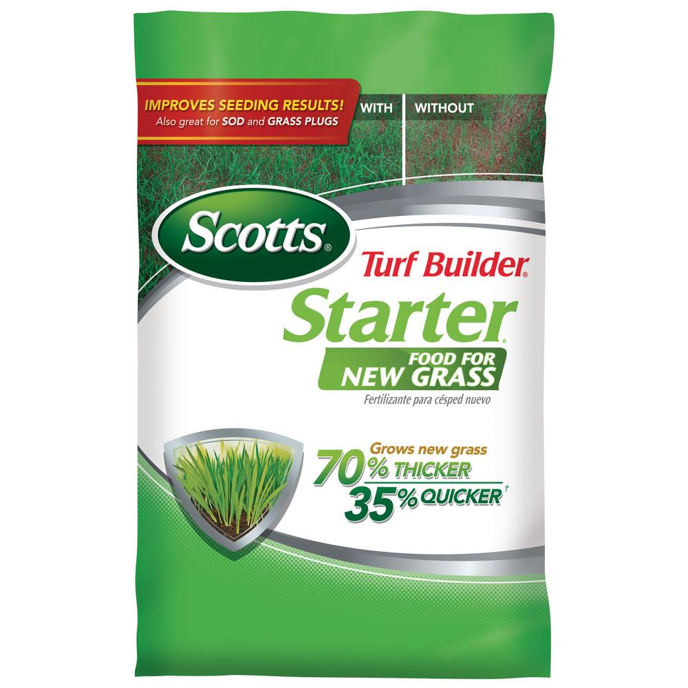 Scotts 3lb 1000sq ft 24254 Lawn Starter Fertilizer in the Lawn