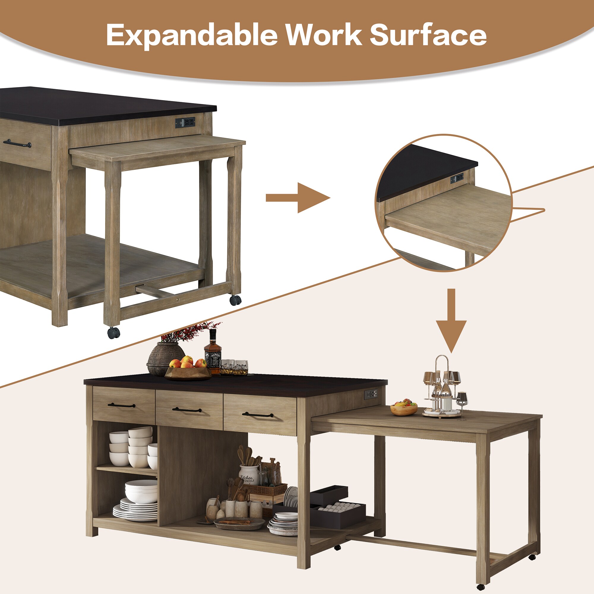 SINOFURN SYA330219YL Kitchen-Furniture - View #13