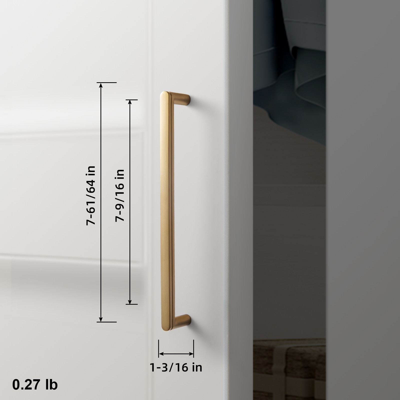 Miaokesen 2065UBR-192 Cabinet-Pulls - View #2