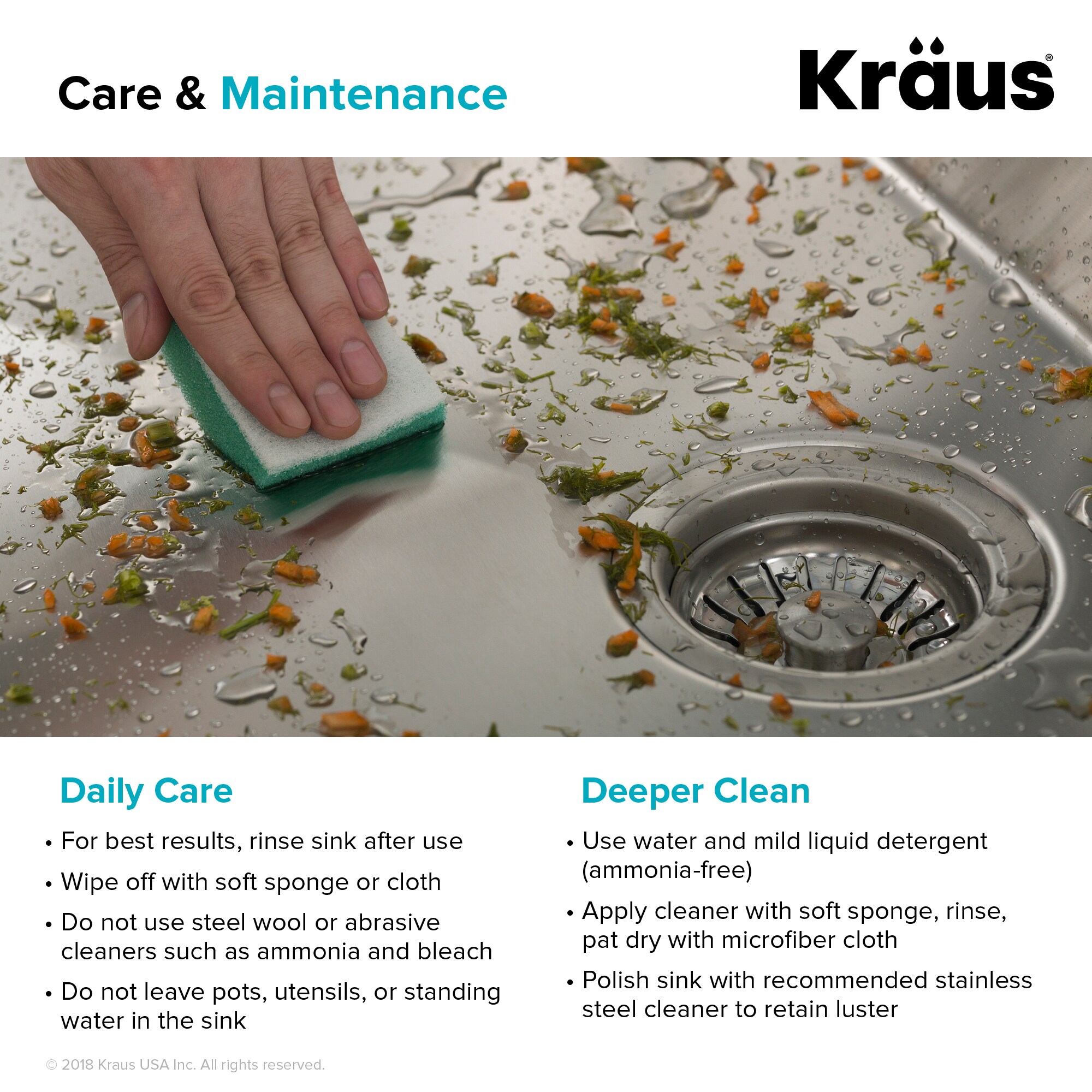 Kraus KHT300-33 Kitchen-Sinks - View #15