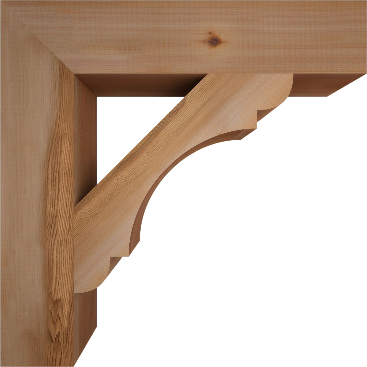 Ekena Millwork BKT04X20X20OLY05SWR Exterior-Brackets-Braces - View #3