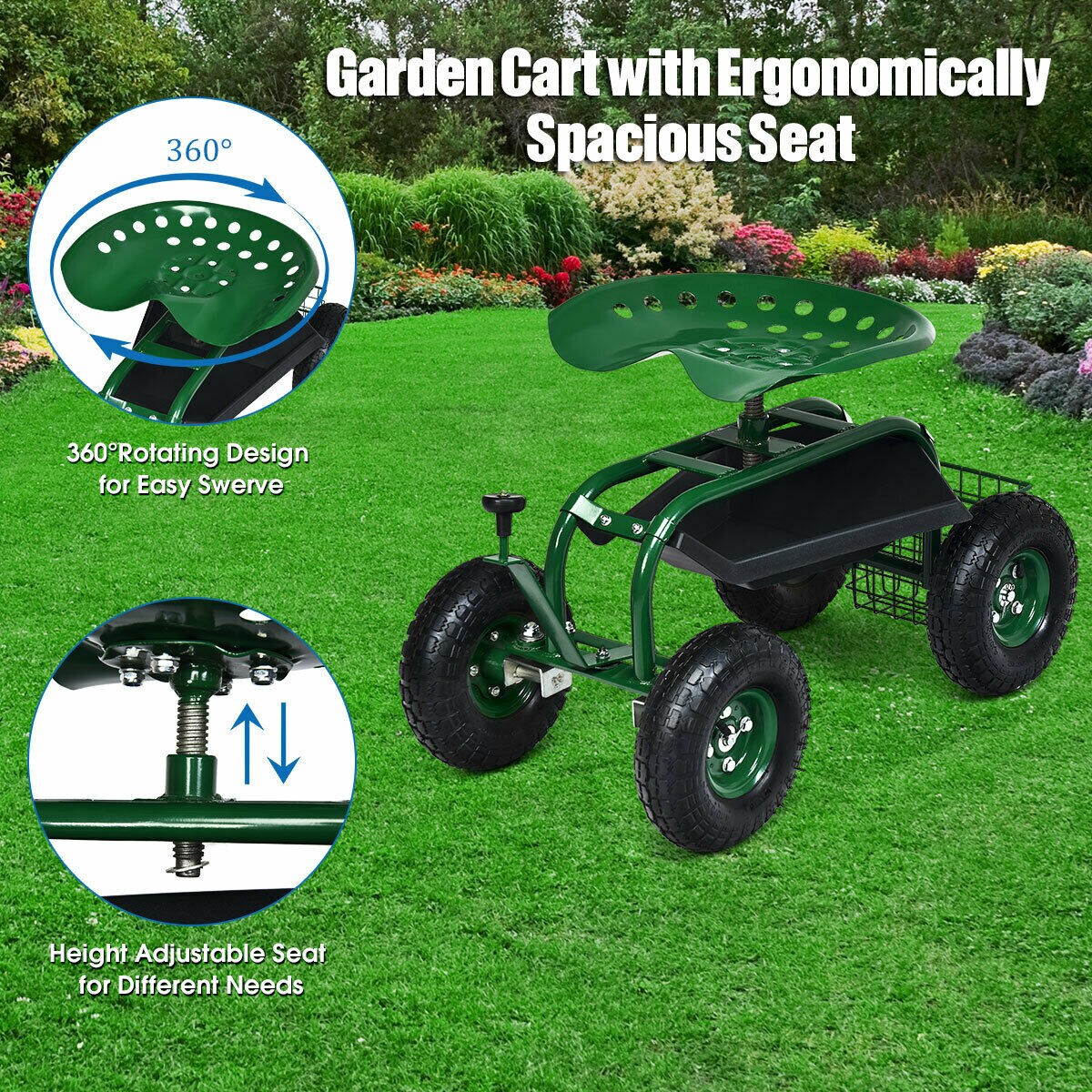YERIVA HSM3450 Yard-Carts - View #6