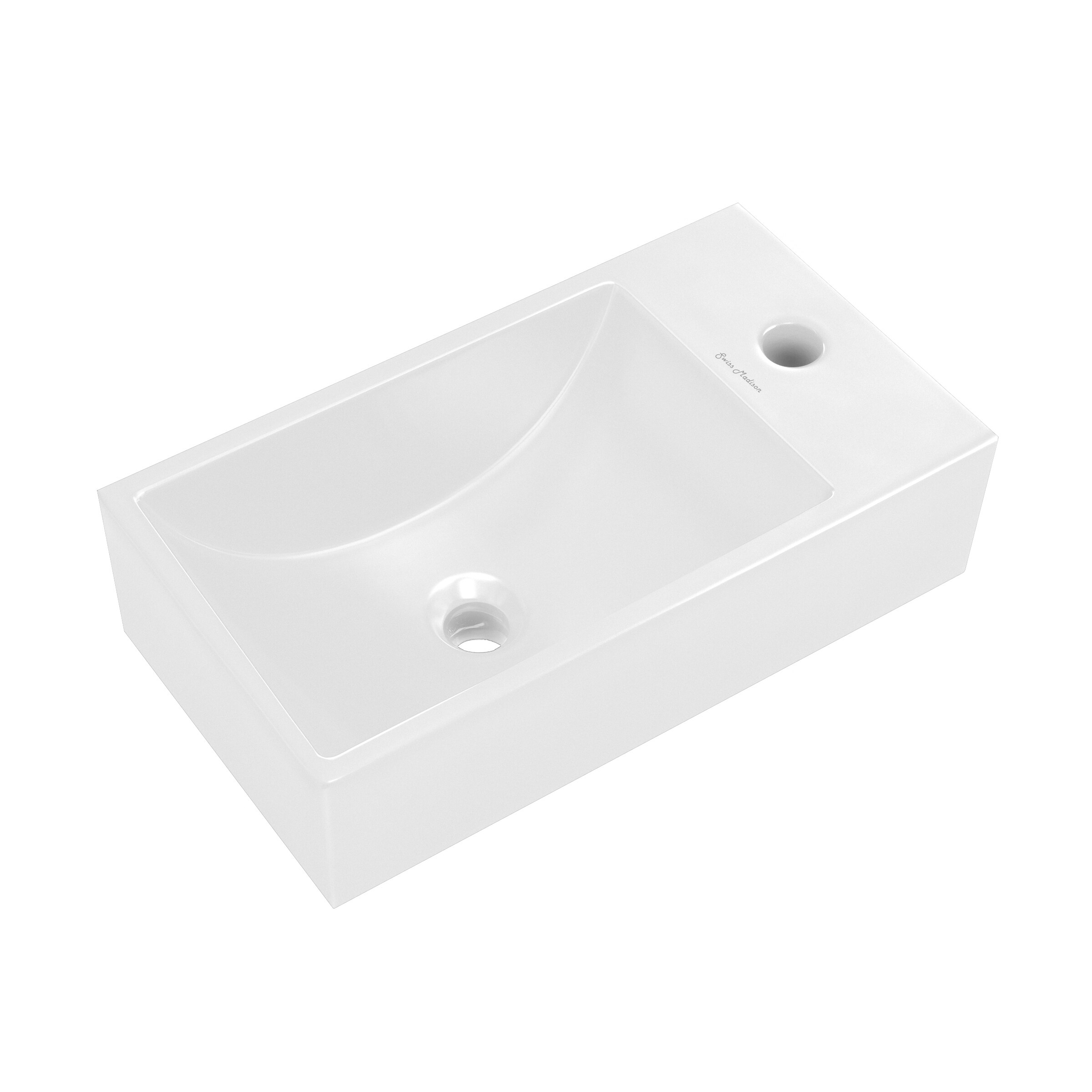 Swiss Madison SM-25-WSTHU01MW Bath-Sink - View #2