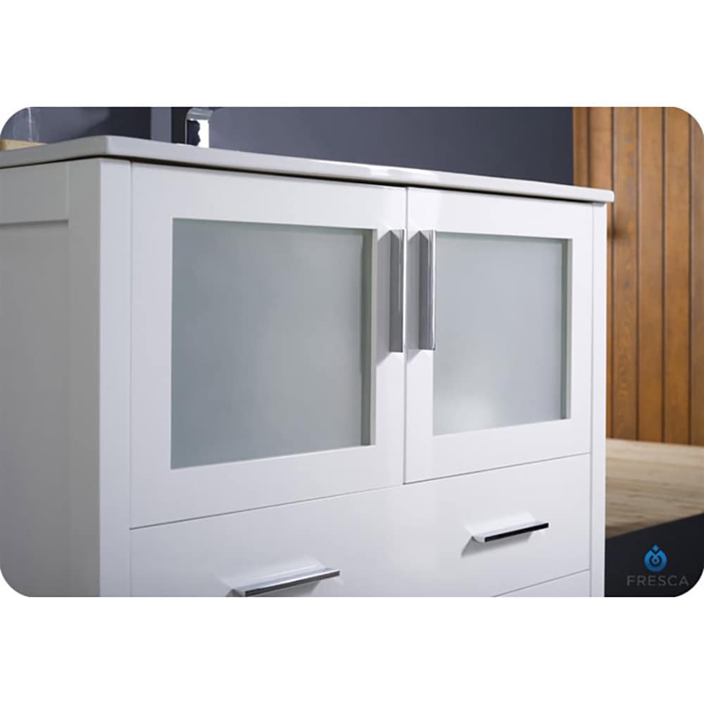 Fresca FCB6236WH-I Bath-Vanity-Combo - View #12