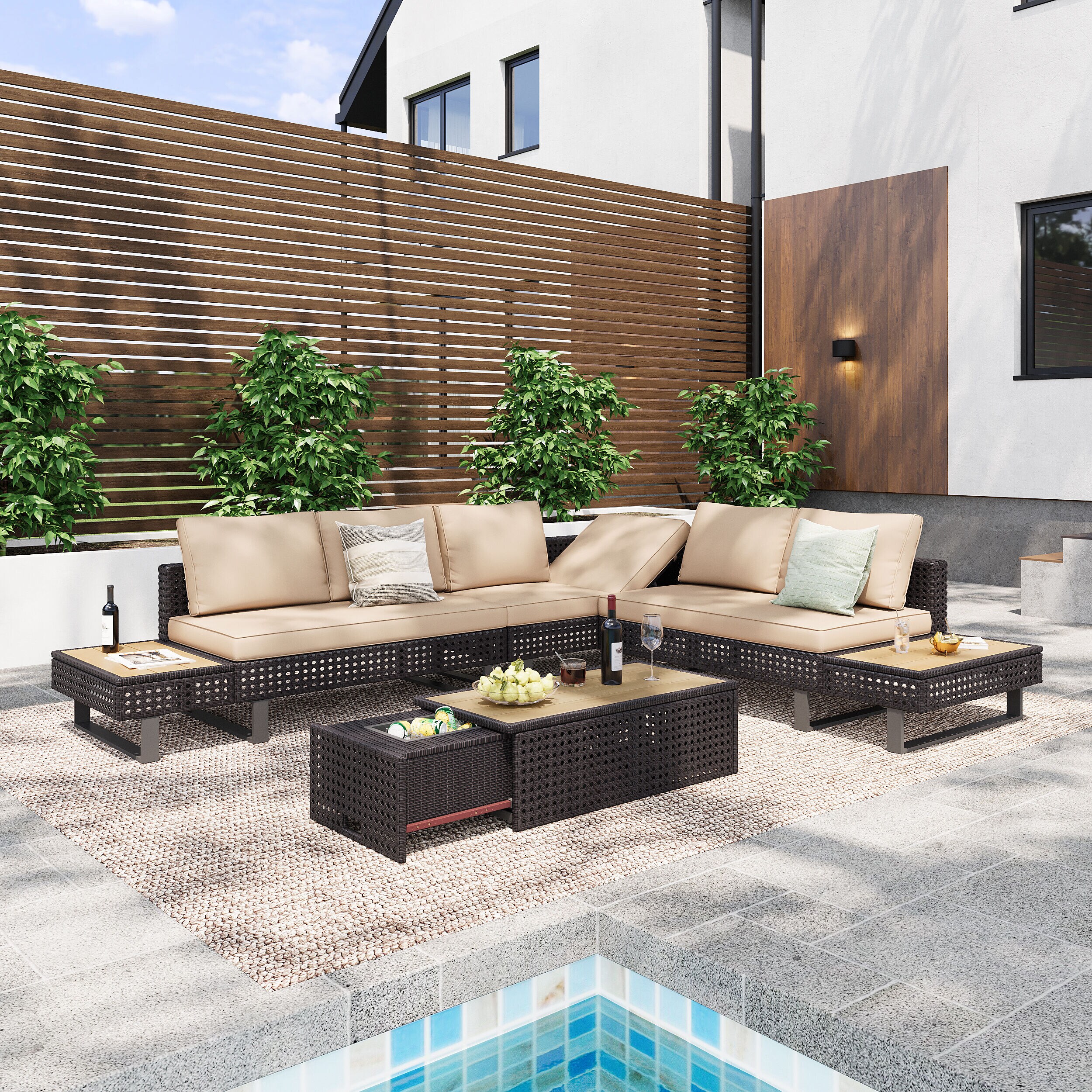 ModernLuxe L-N707S000013K Patio-Conversation-Sets - View #3
