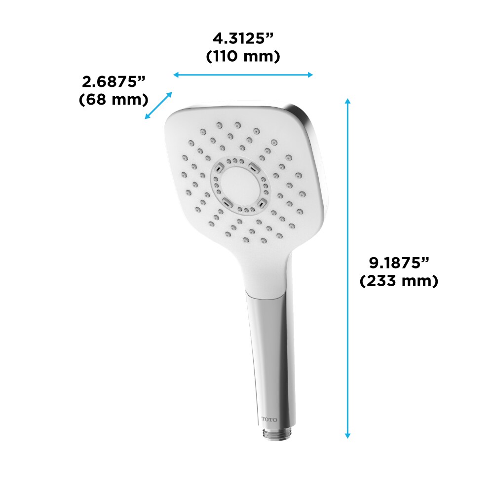 TOTO TBW02010U4-CP Fixed-Showerhead - View #8