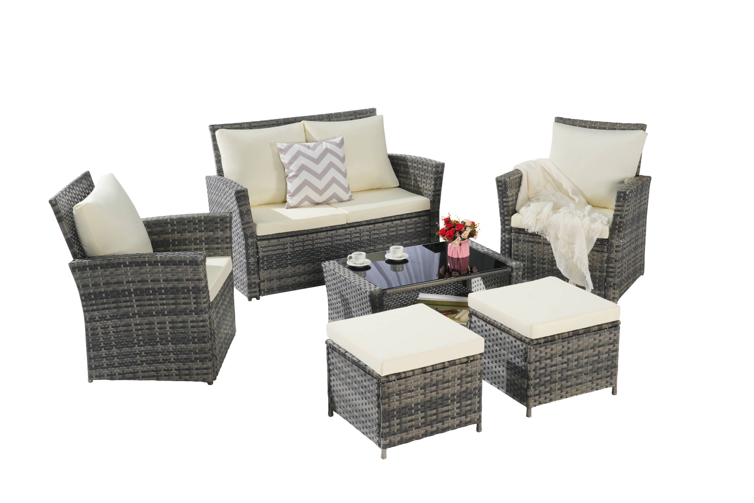 SANSTAR LRS-WS102SN Patio-Conversation-Sets - View #5