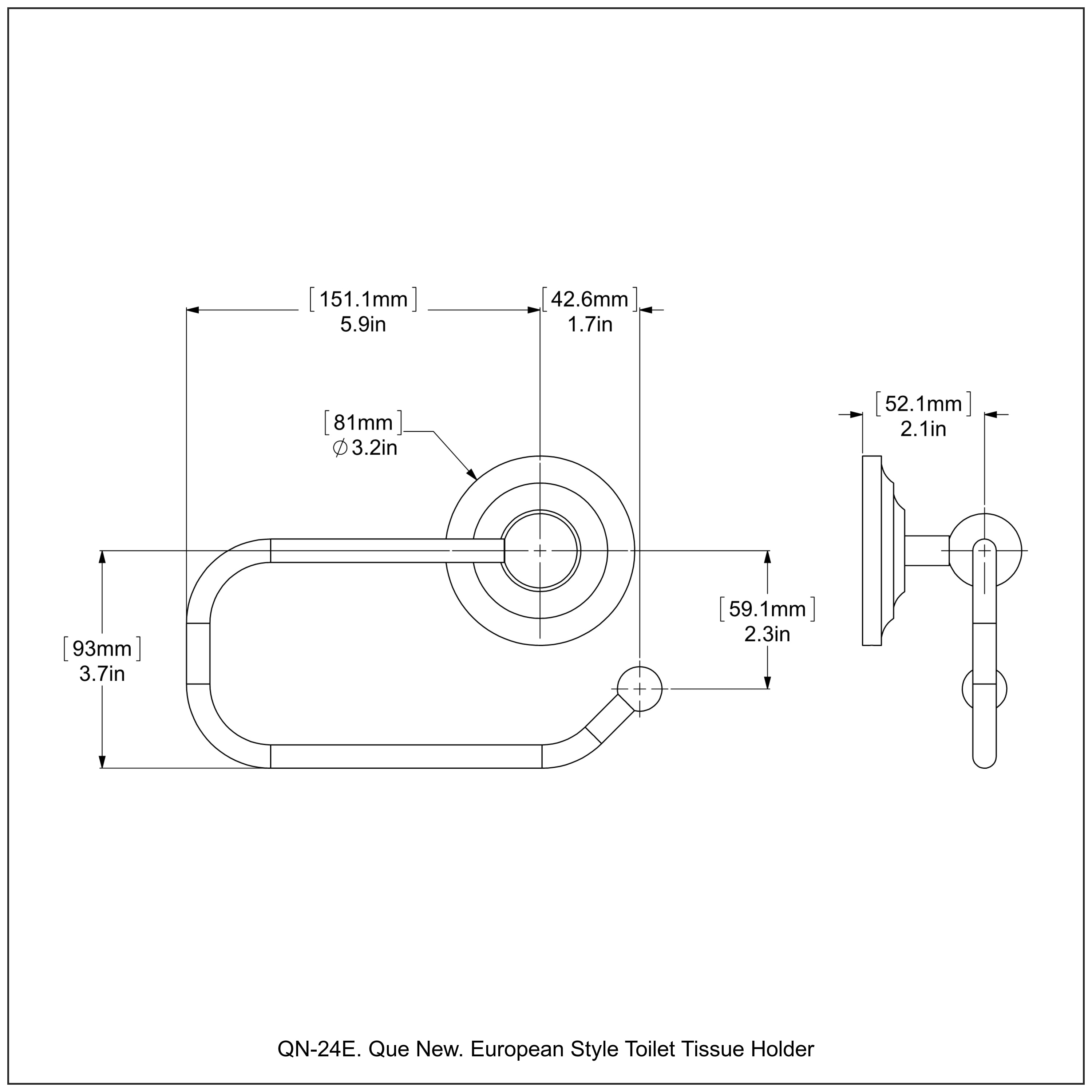 Allied Brass Que New Antique Pewter Wall Mount Single Post Toilet Paper ...