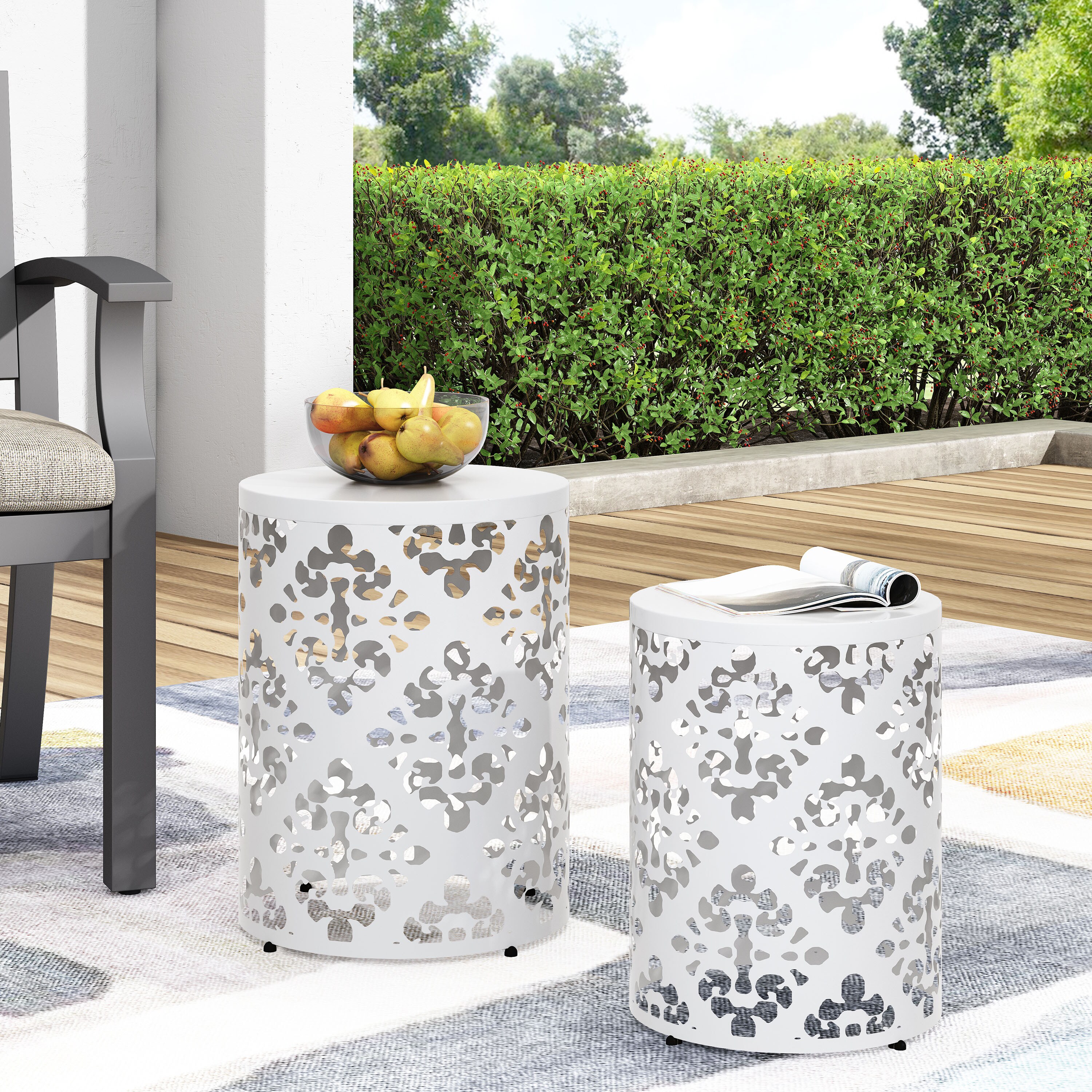 ModernLuxe L3P-73604.00WHI End-Tables - View #2