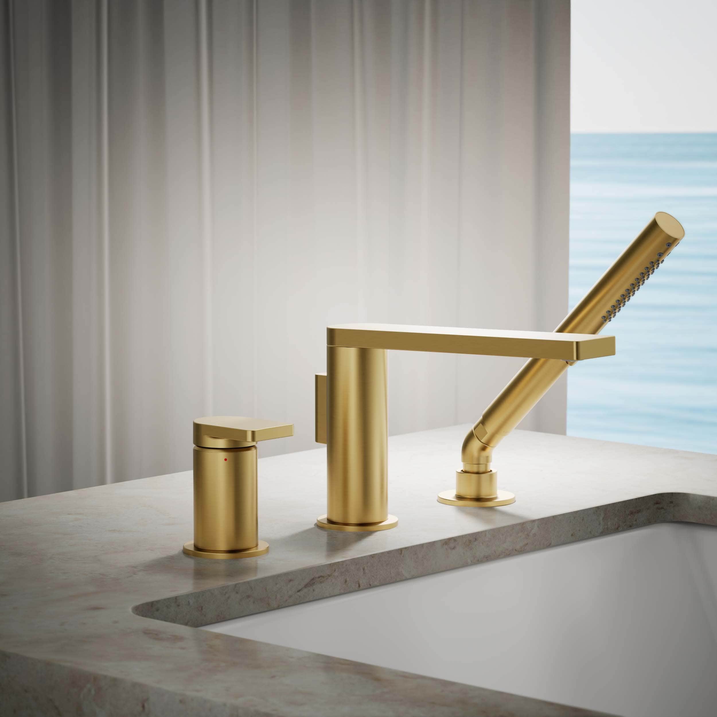 KOHLER K-73078-4-2MB Roman-Tub-Faucets - View #2