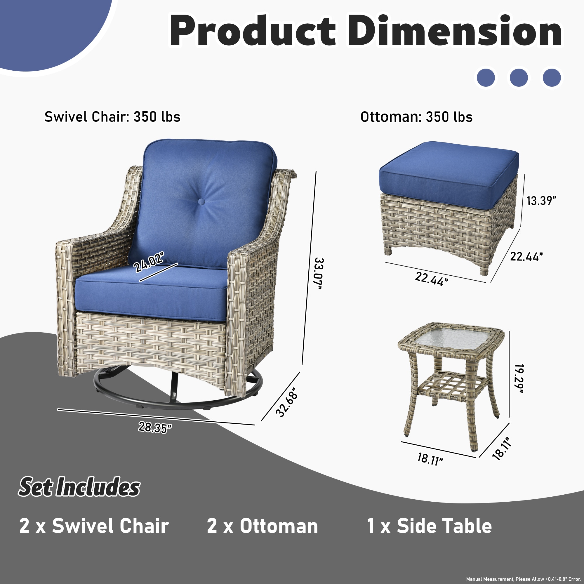 Ovios PD7-5Y Patio-Chairs - View #6