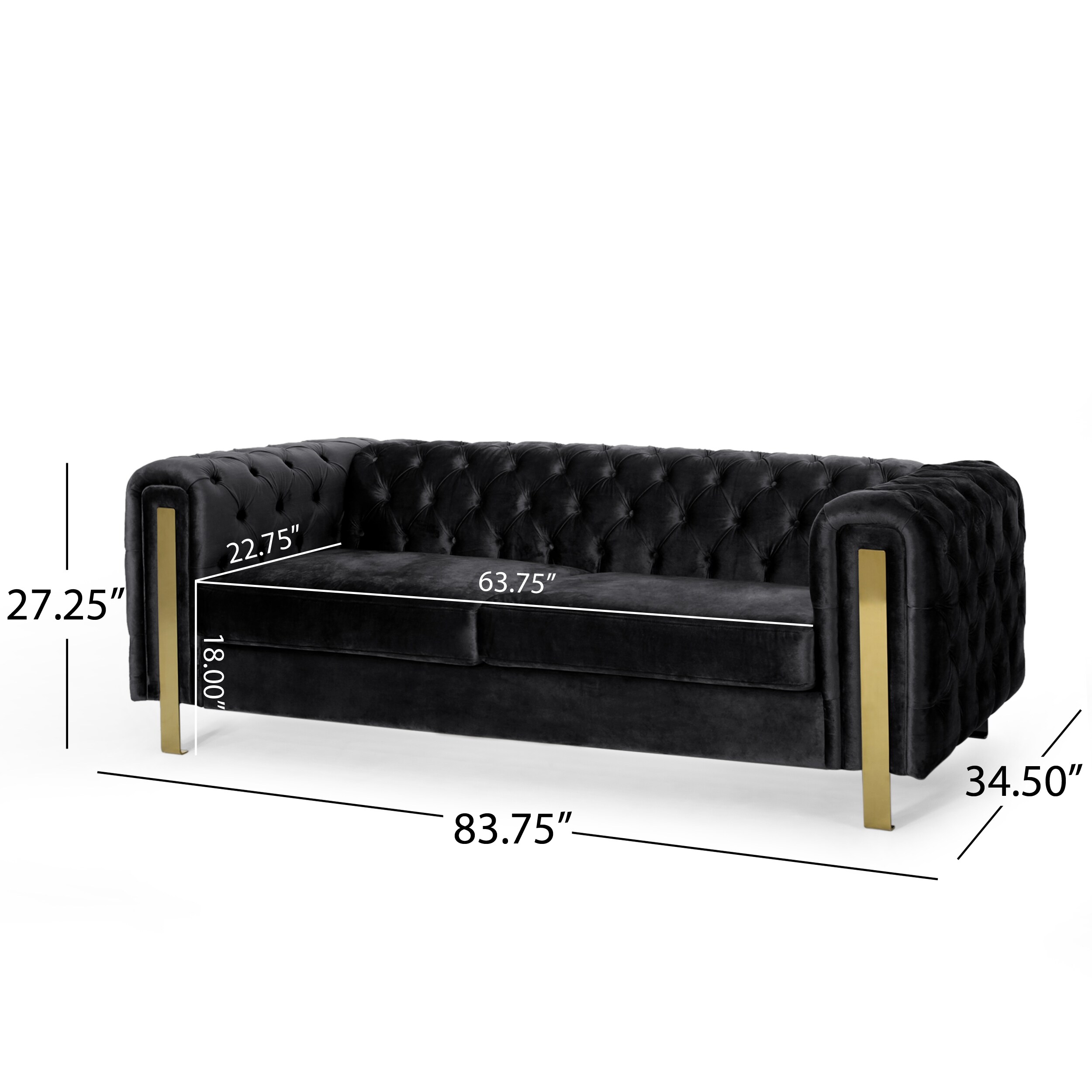 LOVMOR SF-M-69439.00BLK Sofas-Loveseats - View #14