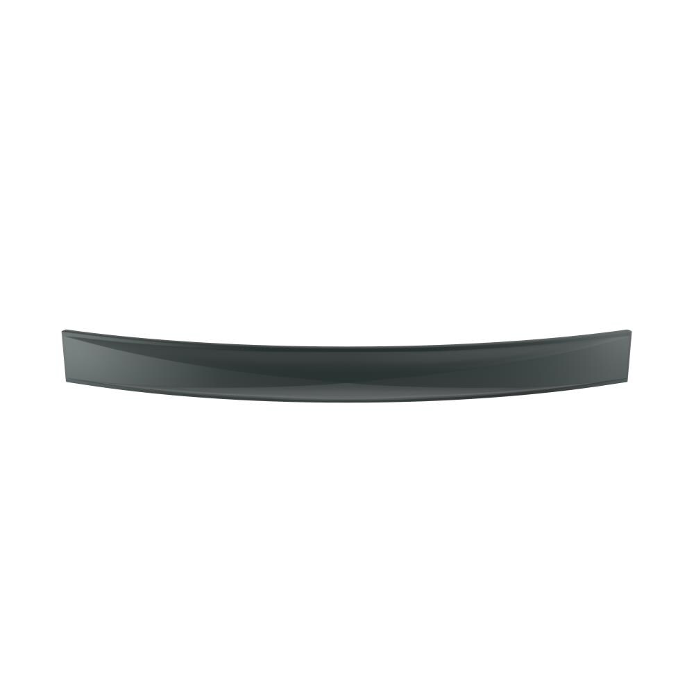 Matte Black Modern Arch Cabinet Pull with Mounting Hardware